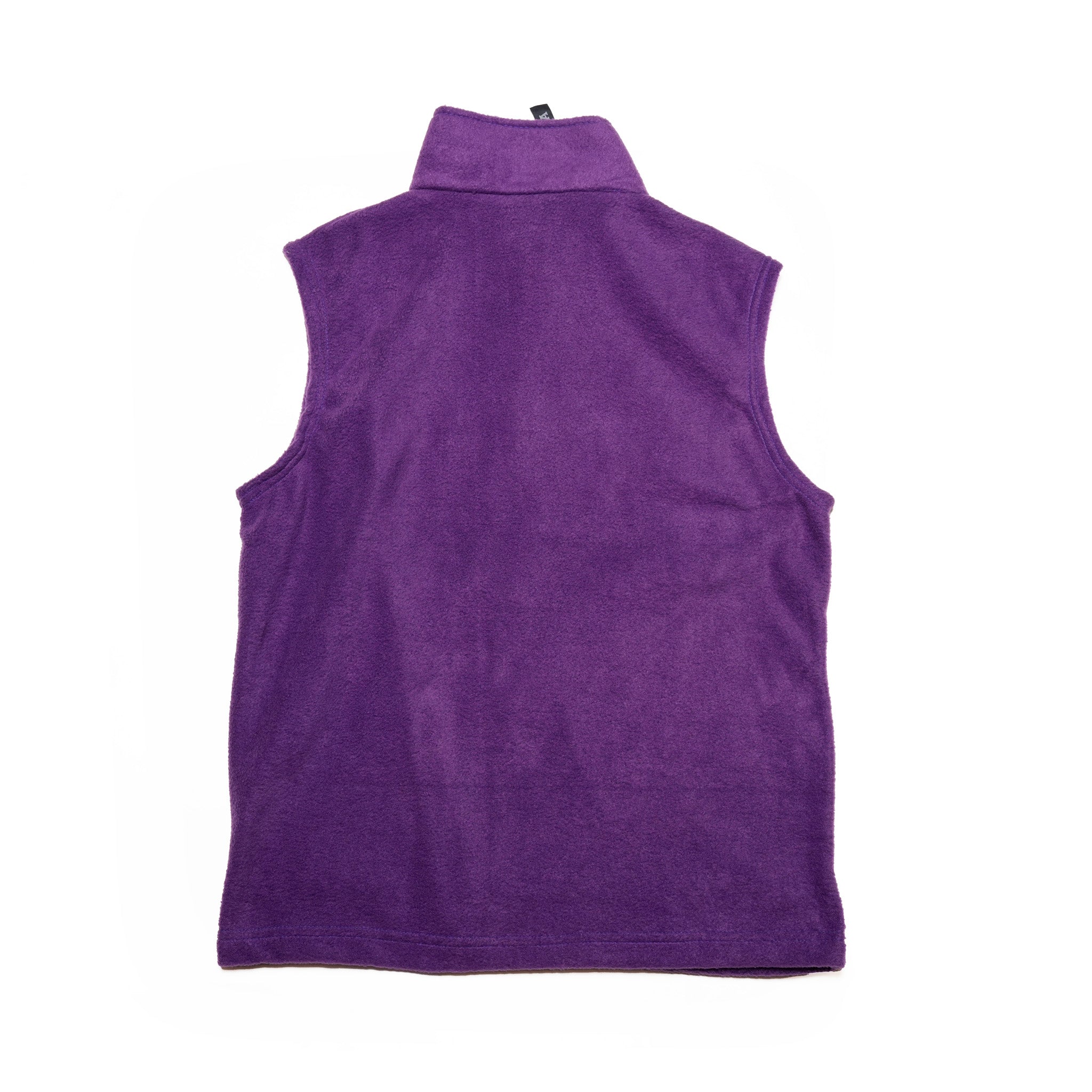 F01A | Fleece Zip Vest | Color:Leopard/Pruple【SPRING MOUNTAIN_スプリングマウンテン】