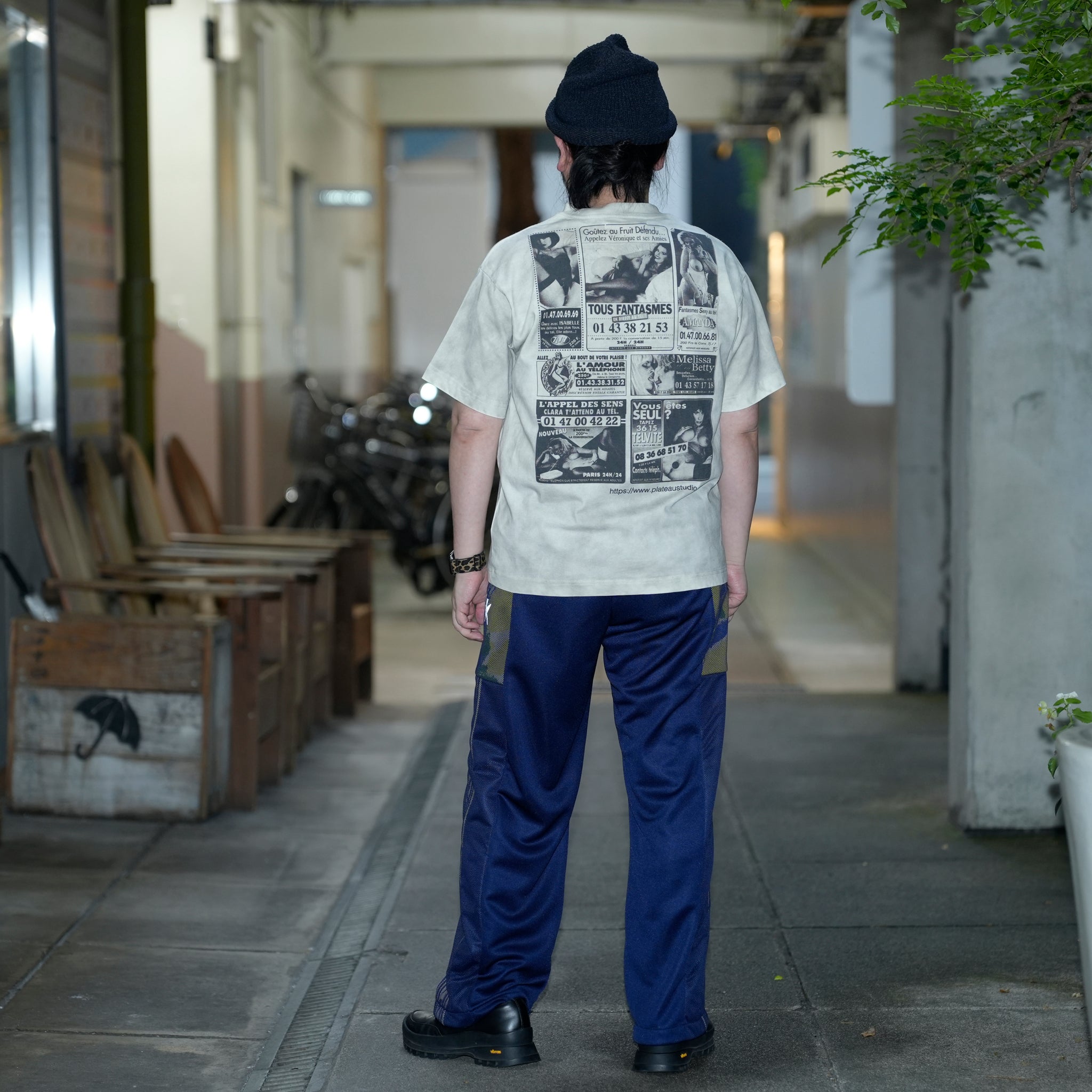 Pla25sst18_Dirty Beige | Sp tee | Color:Dirty Beige【PLATEAU STUDIO_プラトー スタジオ】