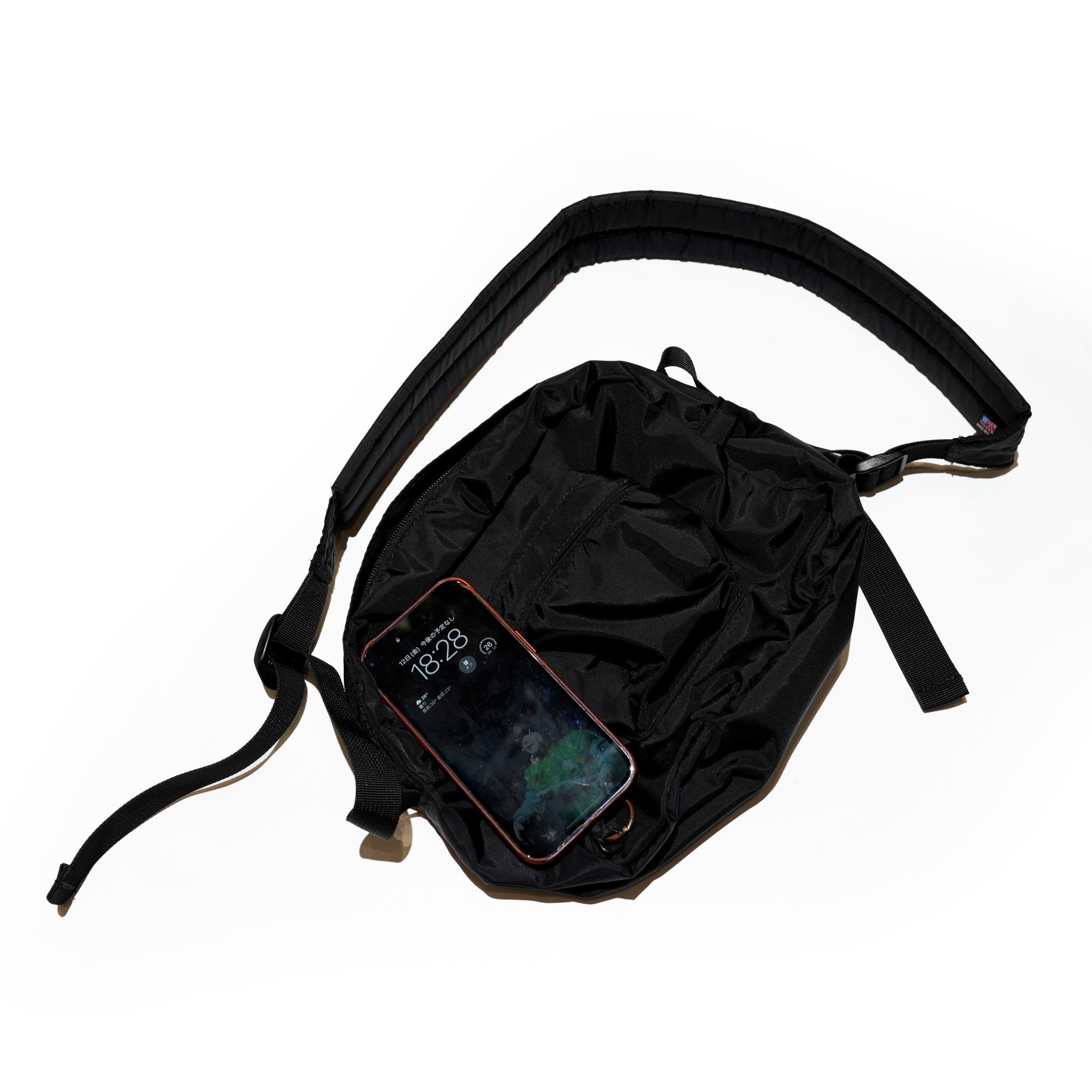 CSTM BAG-04*** | Name*THE ONE CAMERA BAG | Color:Black【SMOKE T ONE】【CS_One Cstm Fits All Made In USA】【archive】