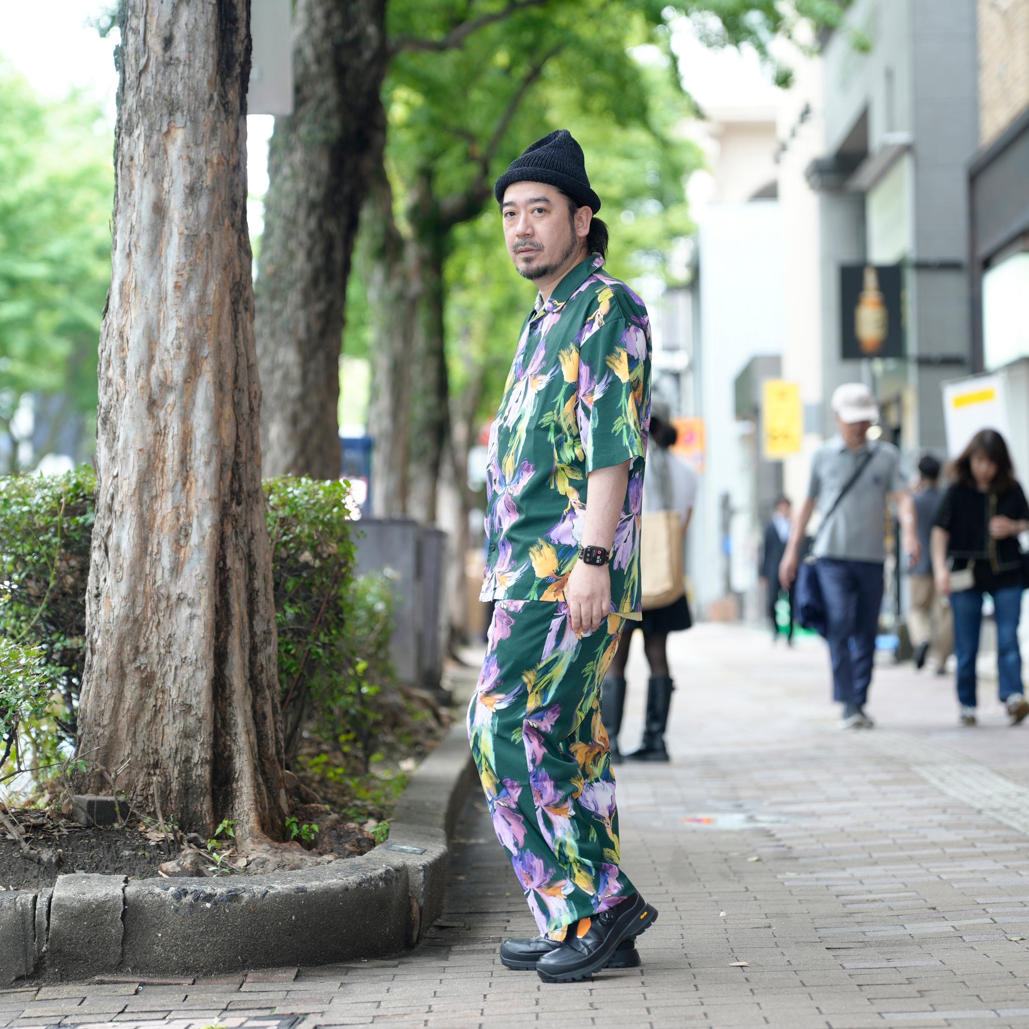 901T-1848 | Name: DRAW SHIRTS | Color_Green【QUOLT_クオルト】