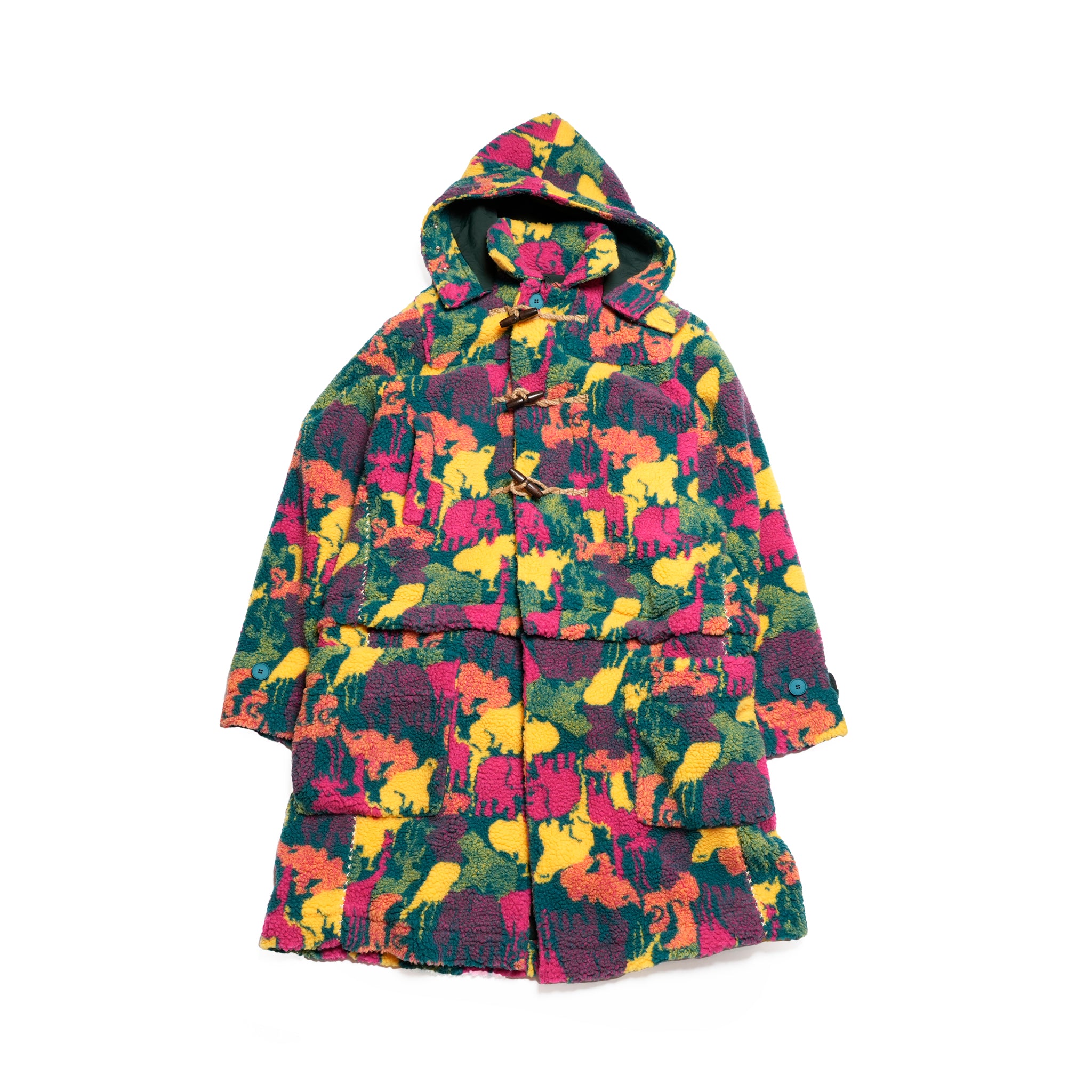 ダイナソー2WAYダッフルコート | Color_Multi | No_opizi255009