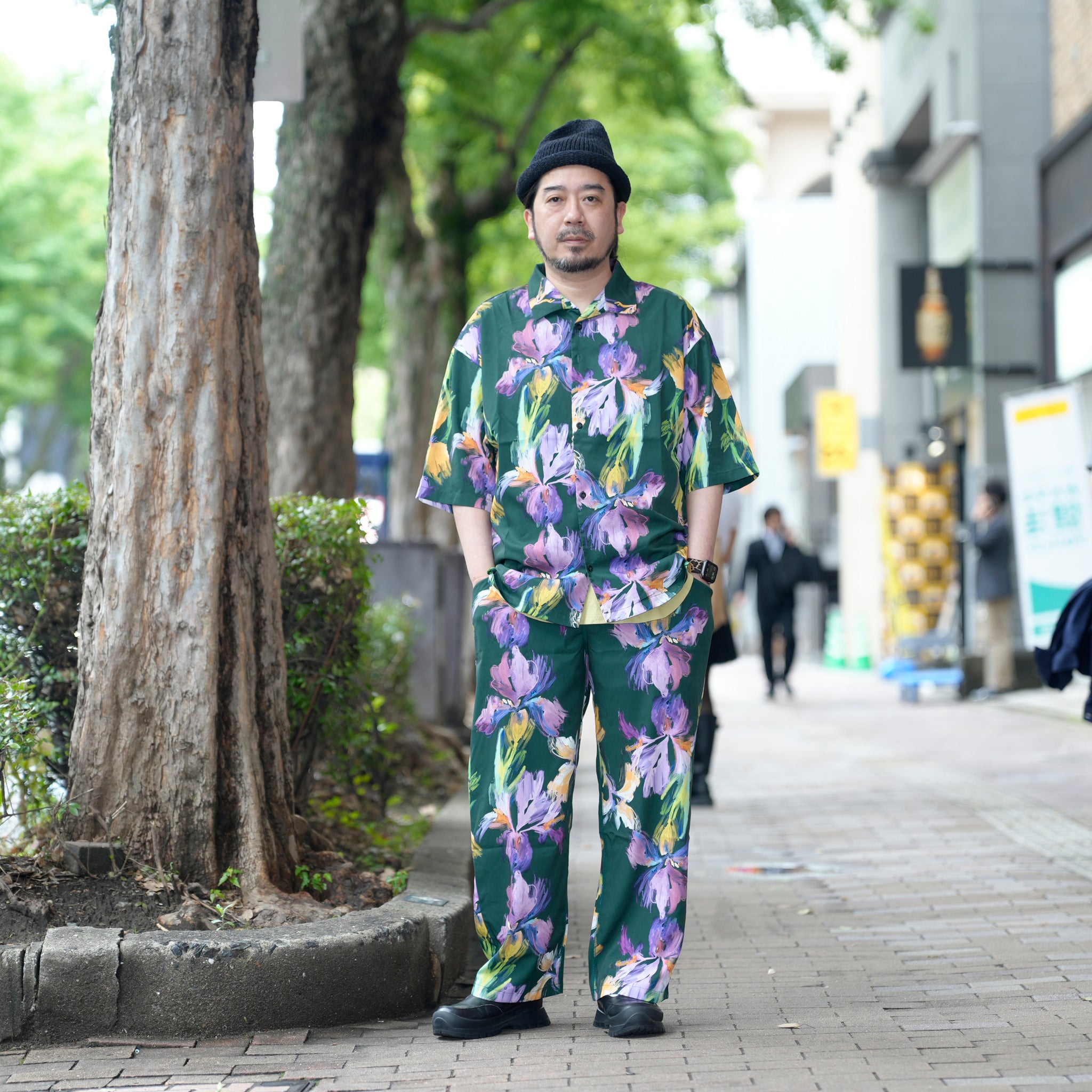 901T-1848 | Name: DRAW SHIRTS | Color_Green【QUOLT_クオルト】