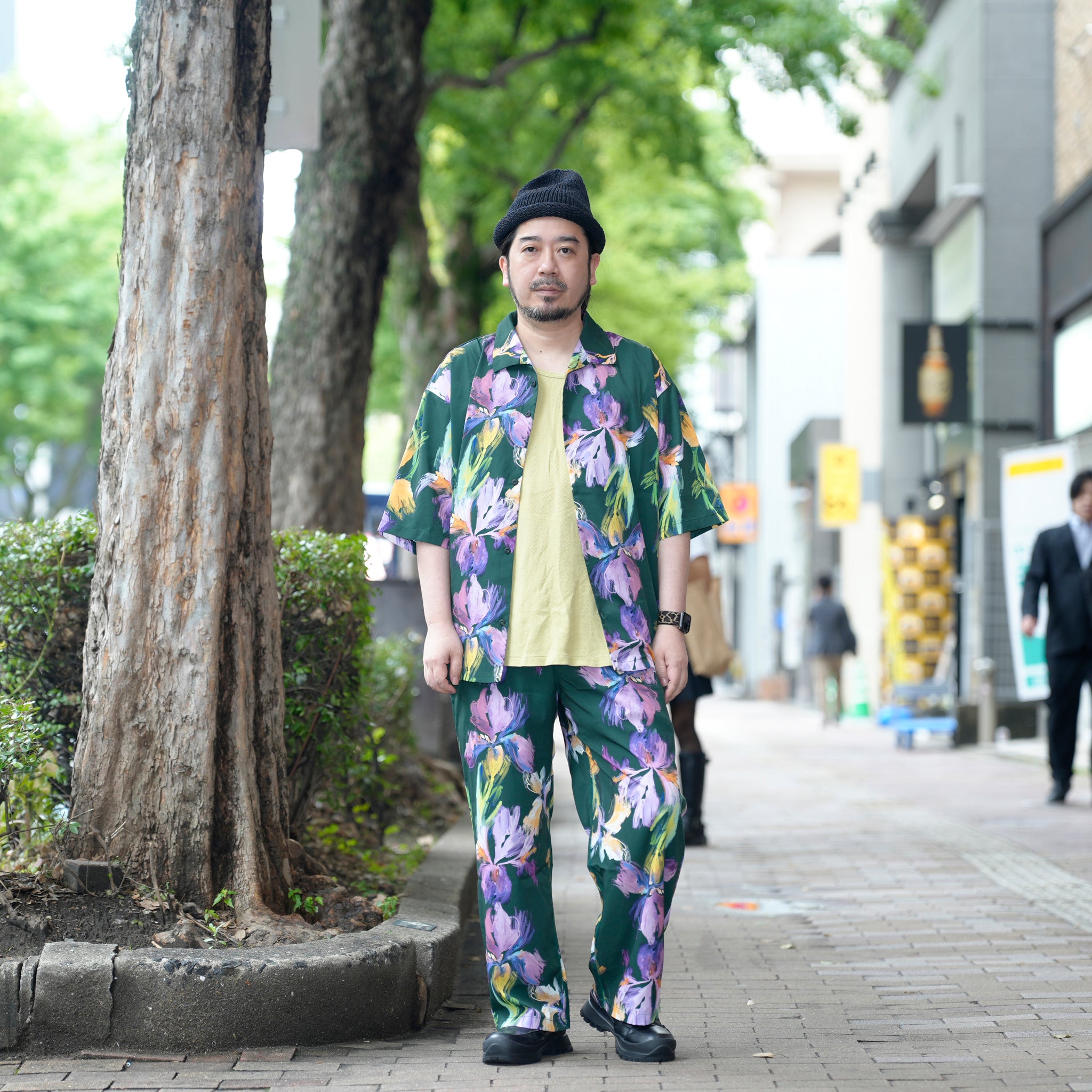 901T-1848 | Name: DRAW SHIRTS | Color_Green【QUOLT_クオルト】