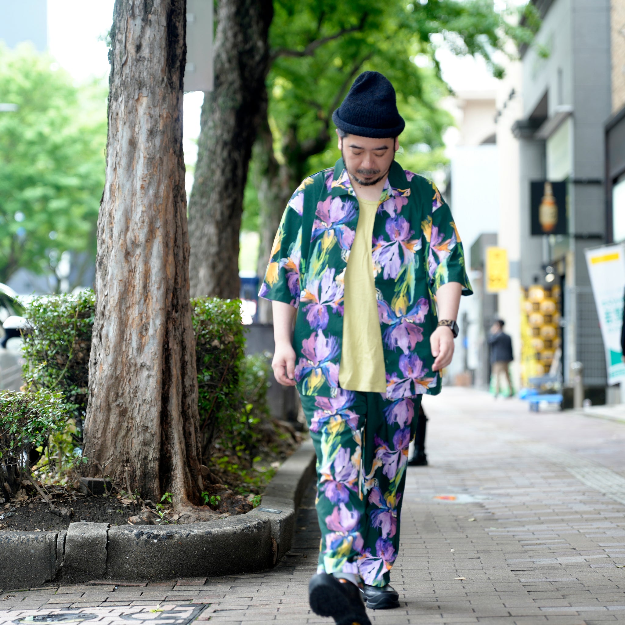 901T-1848 | Name: DRAW SHIRTS | Color_Green【QUOLT_クオルト】