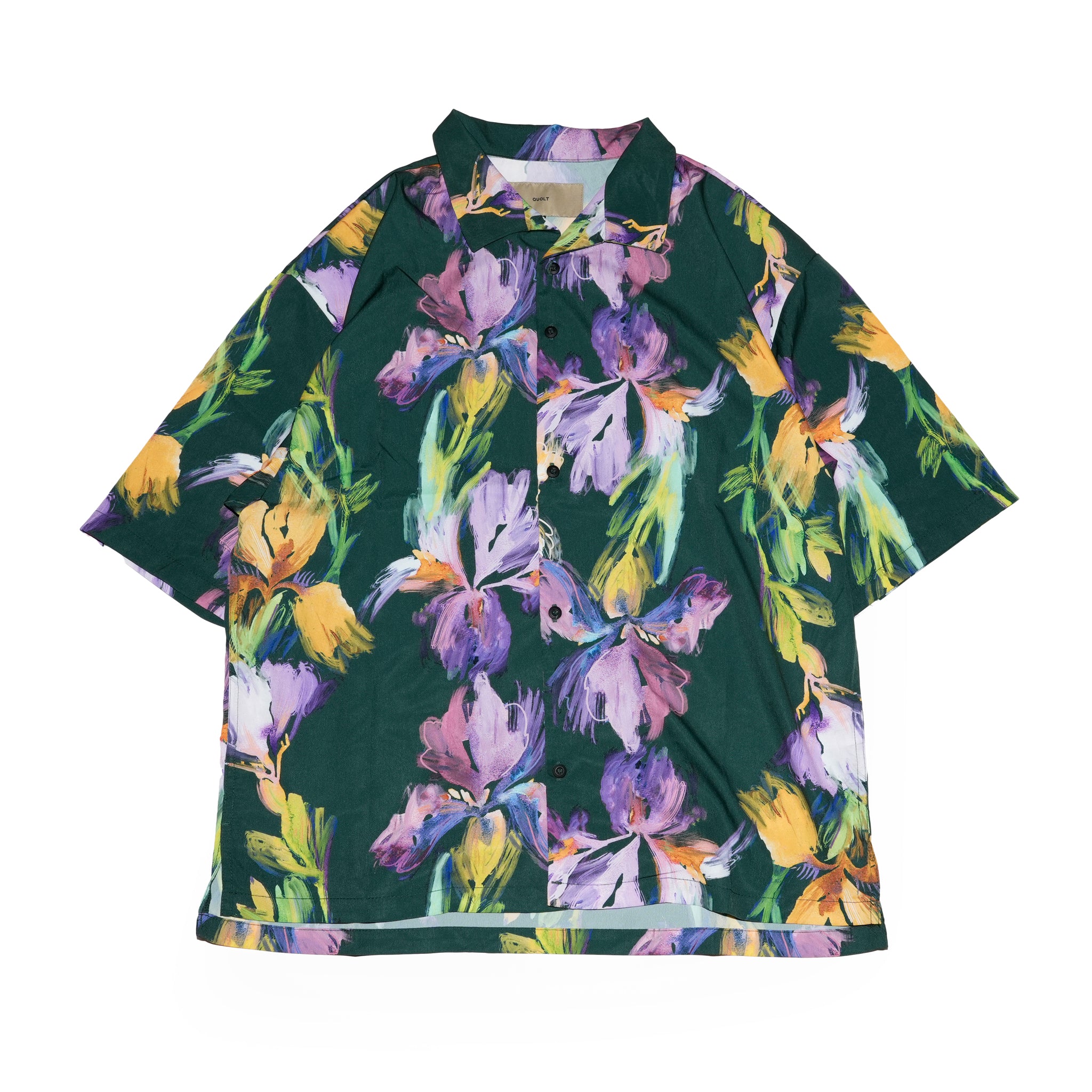 901T-1848 | Name: DRAW SHIRTS | Color_Green【QUOLT_クオルト】