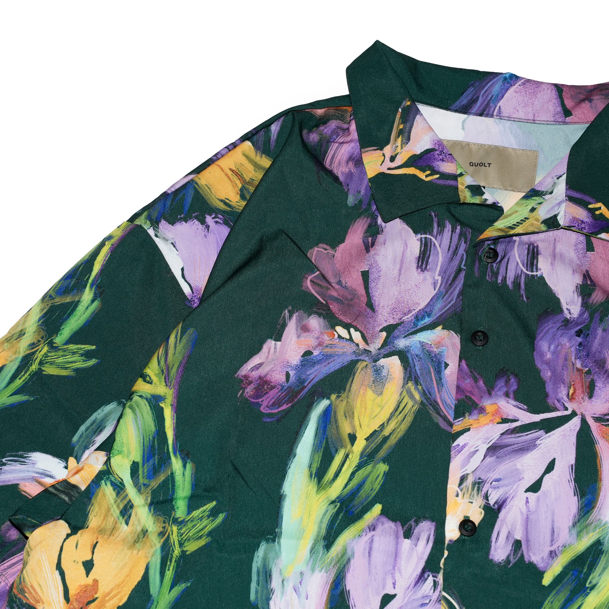 901T-1848 | Name: DRAW SHIRTS | Color_Green【QUOLT_クオルト】