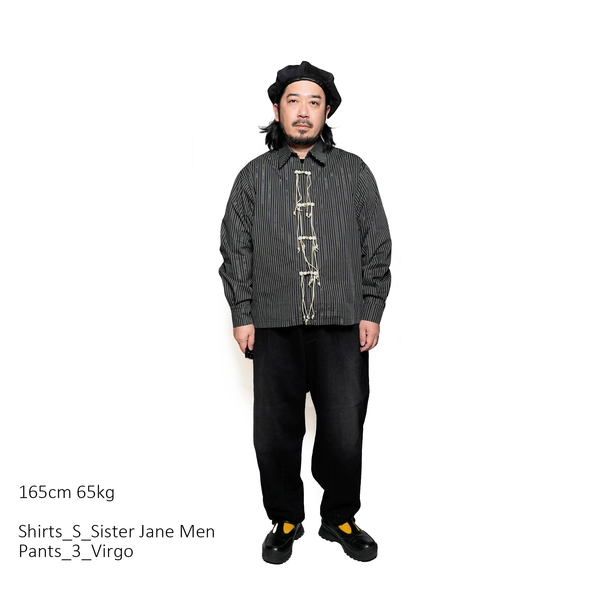 31SM00BLM126NVY | Howard Shirt | Color:Navy【SISTER JANE_シスタージェーン】【archive】