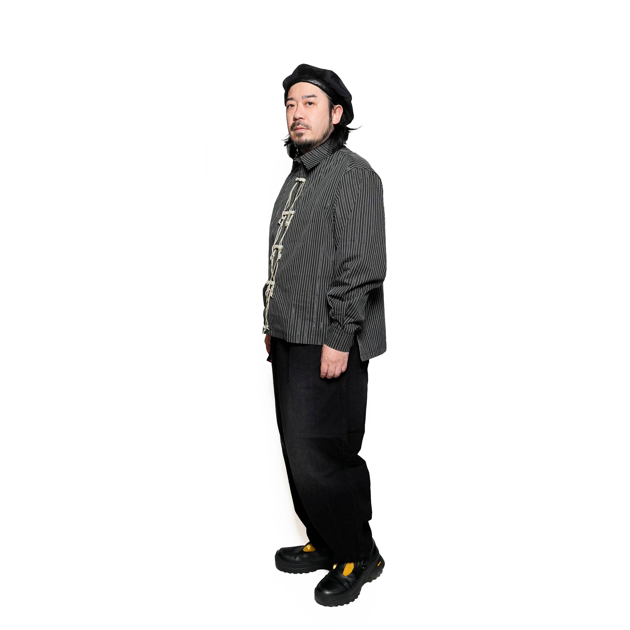 31SM00BLM126NVY | Howard Shirt | Color:Navy【SISTER JANE_シスタージェーン】【archive】