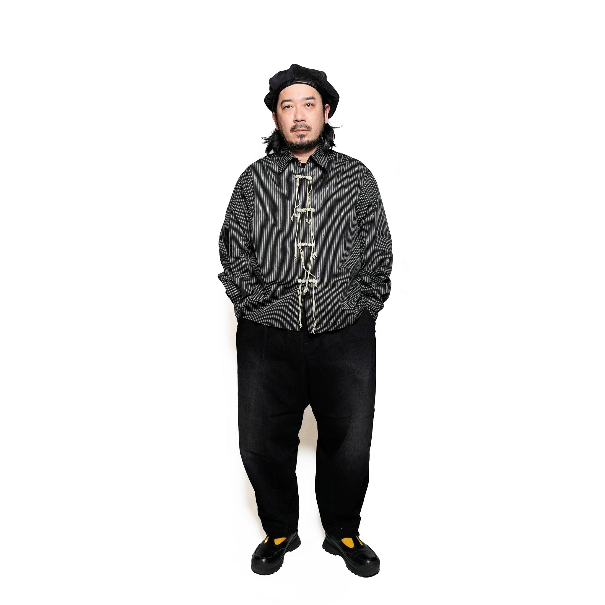 31SM00BLM126NVY | Howard Shirt | Color:Navy【SISTER JANE_シスタージェーン】【archive】