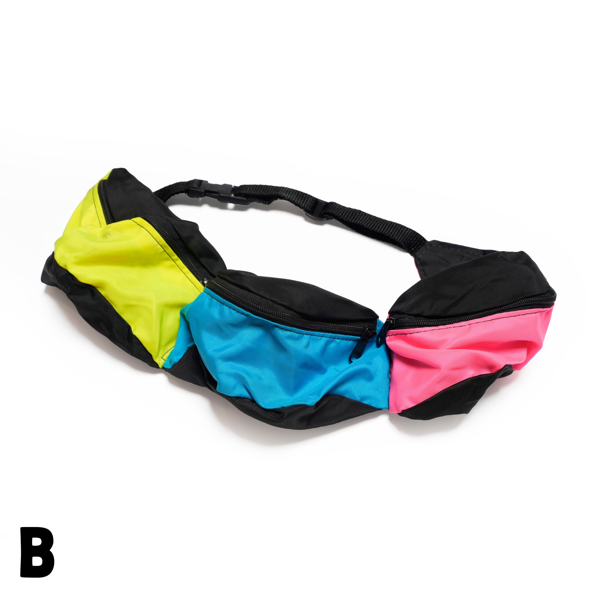 _3 Connection_2nd | =RE-MAKE HIP BAG= | Color:3 Connection【DEAD STOCK BAG】