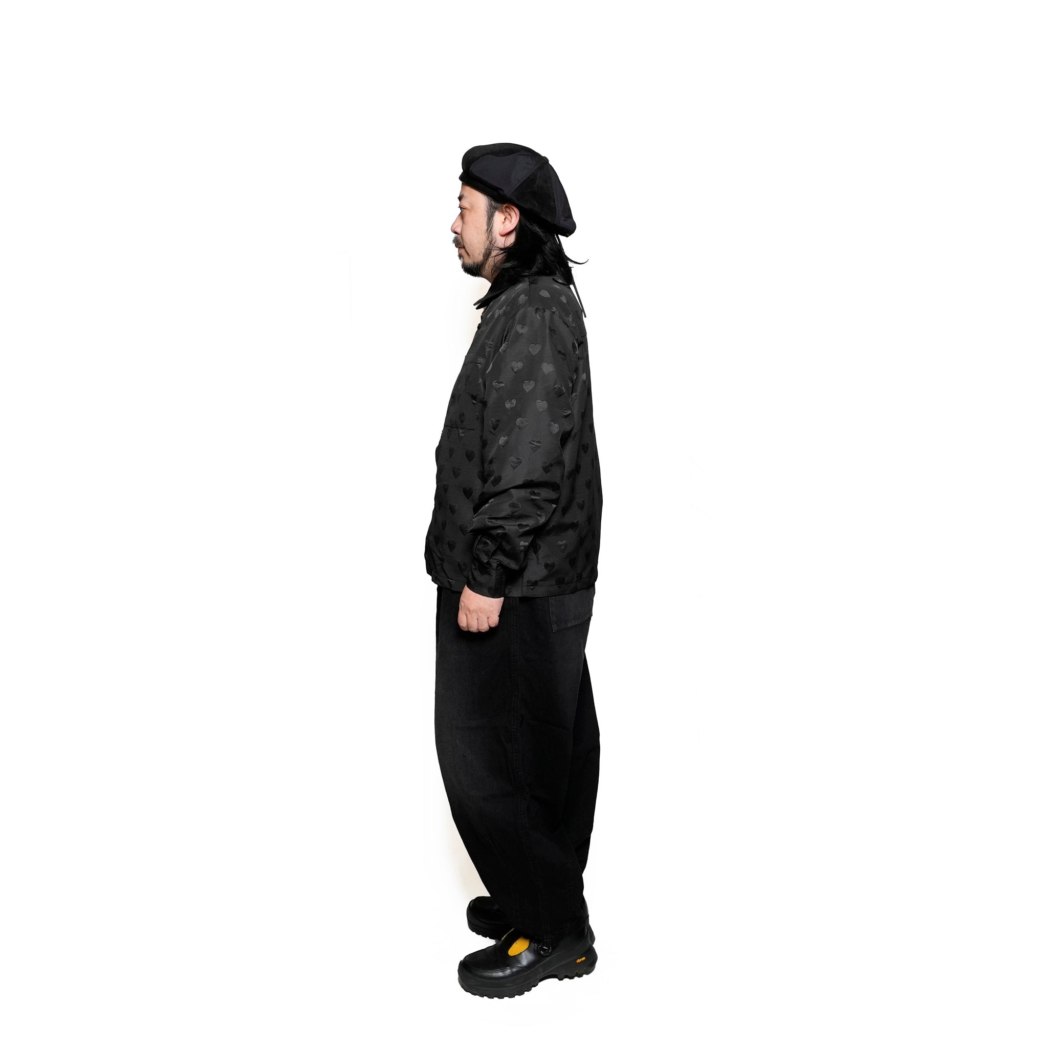 31SM00BLM117BLK | Roy Jacquard Shirt | Color:Black【SISTER JANE_シスタージェーン】