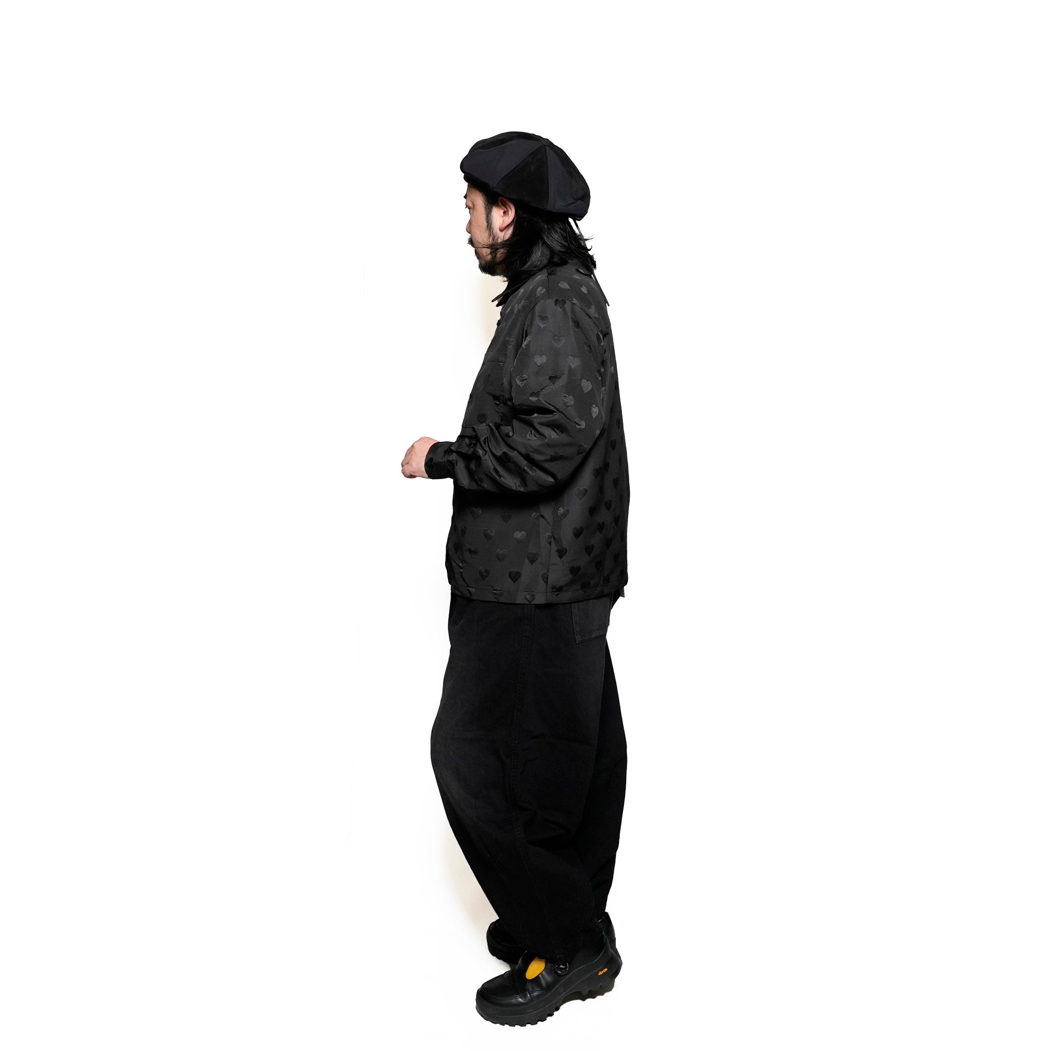 31SM00BLM117BLK | Roy Jacquard Shirt | Color:Black【SISTER JANE_シスタージェーン】