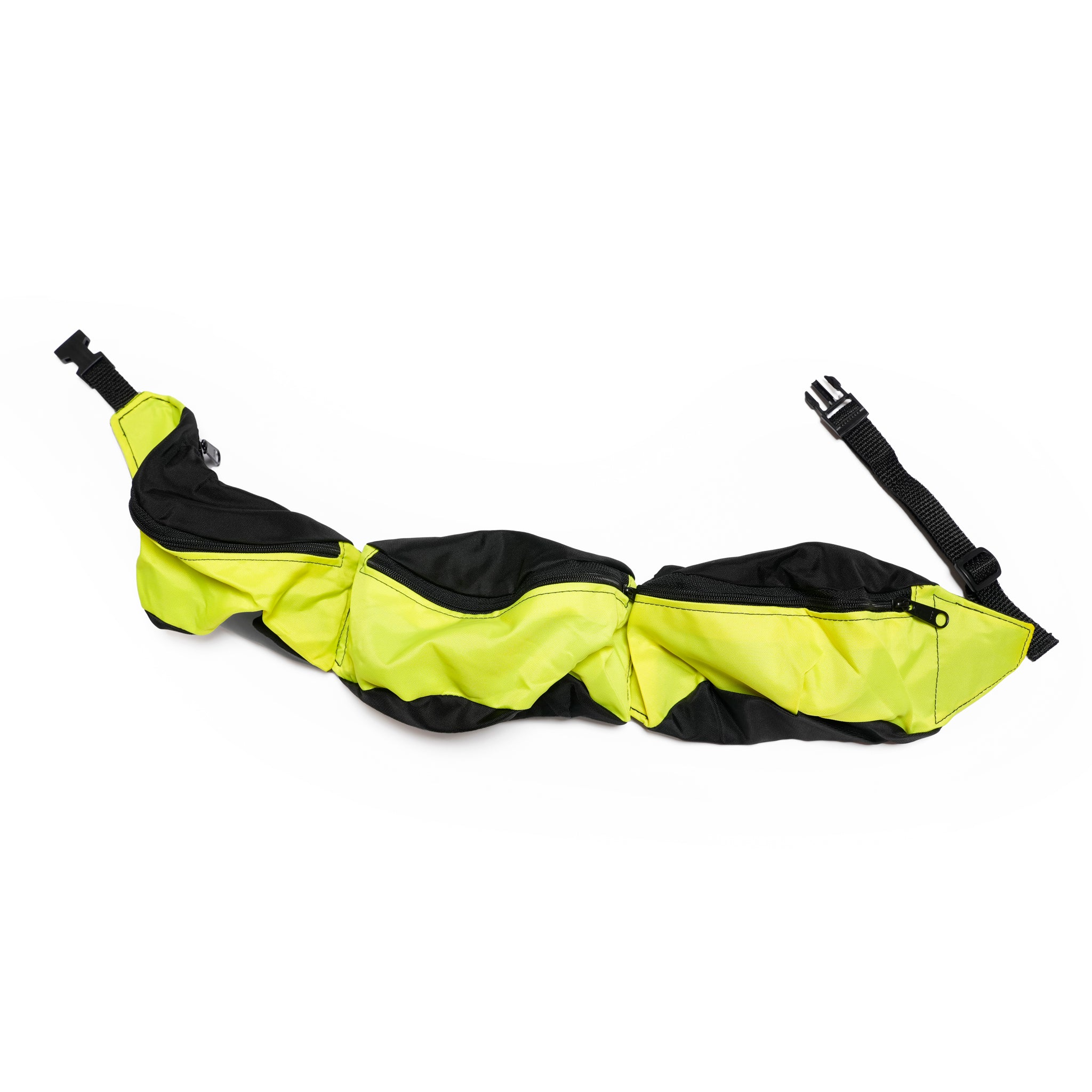 _3 Connection_All Yellow | =RE-MAKE HIP BAG= | Color:3 Yellow【DEAD STOCK BAG】