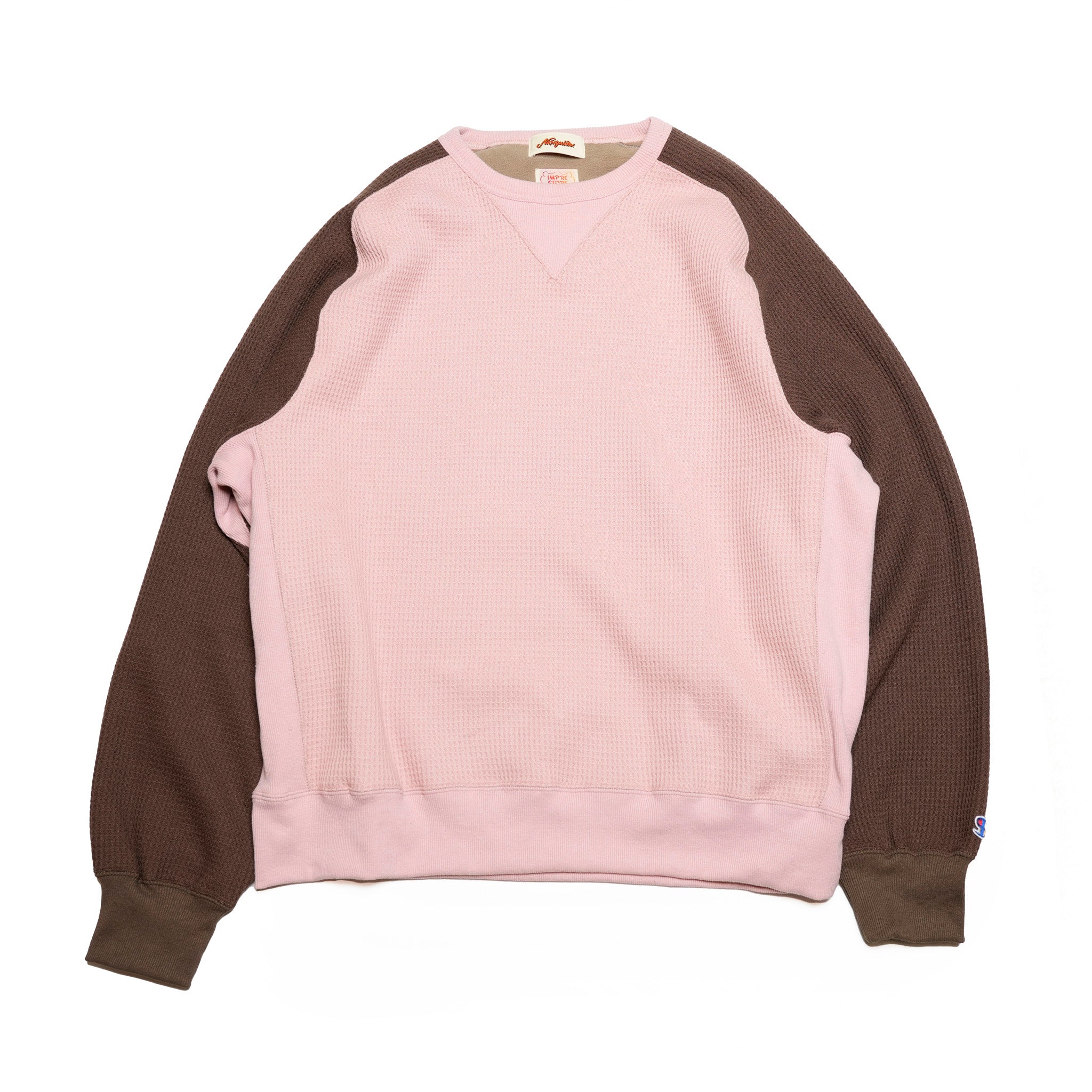 極暖freedom sweat – *Pink / Brown*Mocha brown / Black | IMPRESTORE | NASNGWAM