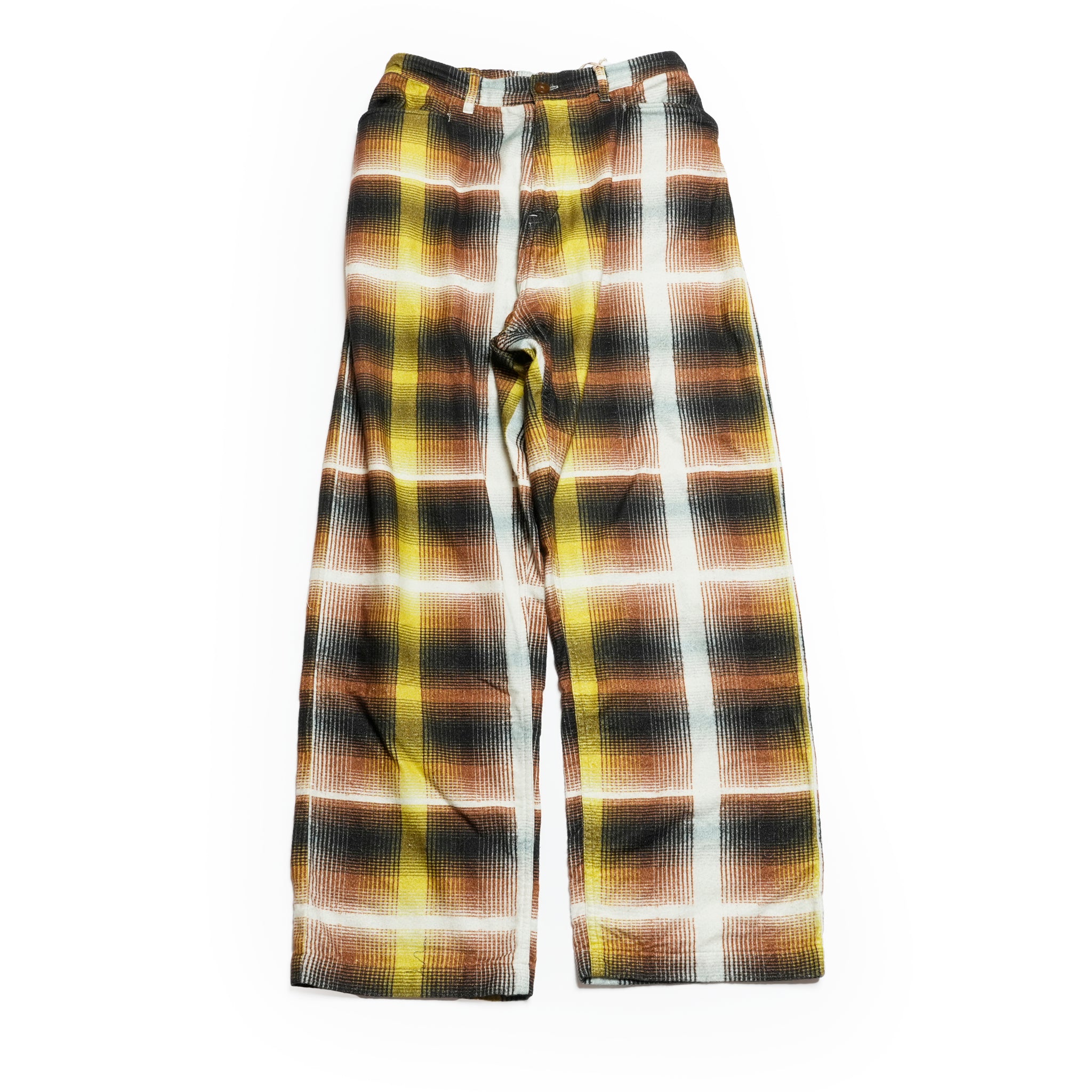 Lloyd | Printed flannel pajama pants | Color:RED-Navy | No:CZ-ImSt-365_red-yellow【IMPRESTORE_インプレストア】