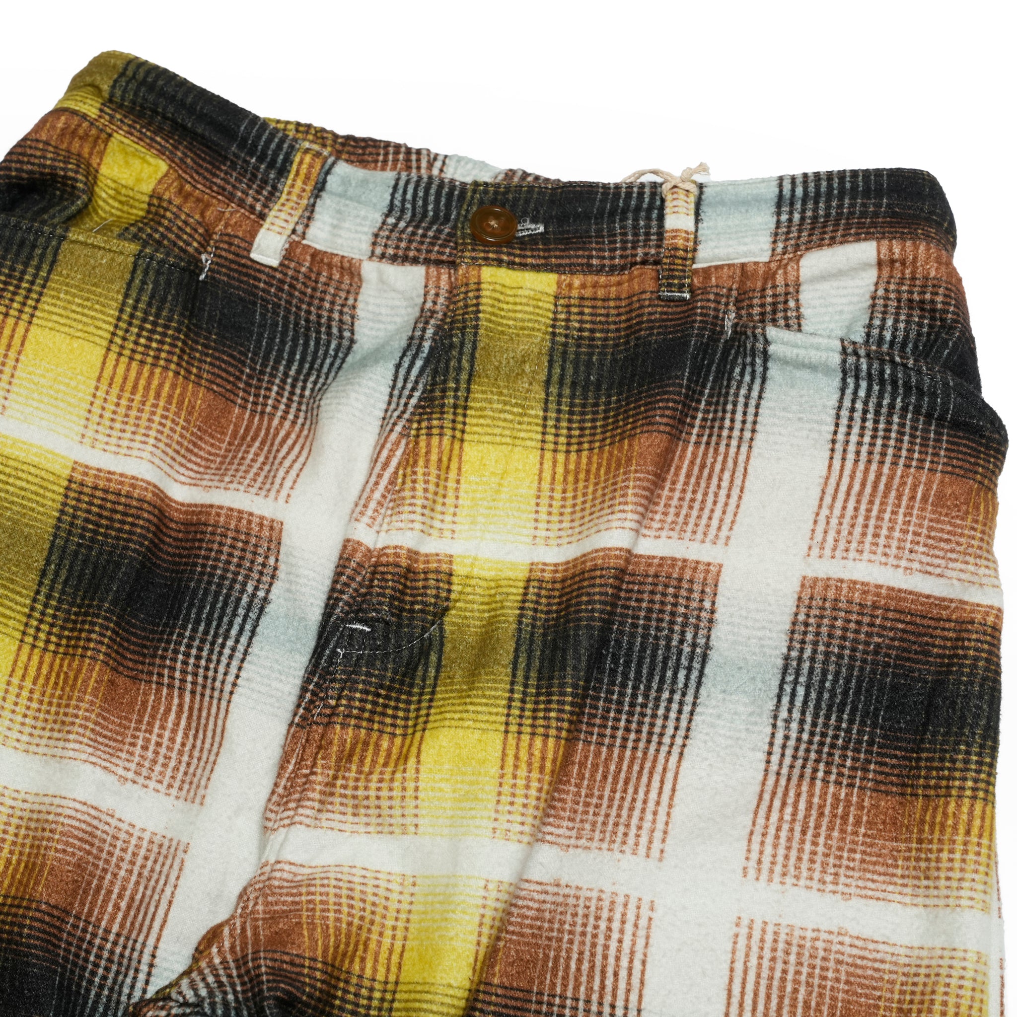 Lloyd | Printed flannel pajama pants | Color:RED-Navy | No:CZ-ImSt-365_red-yellow【IMPRESTORE_インプレストア】