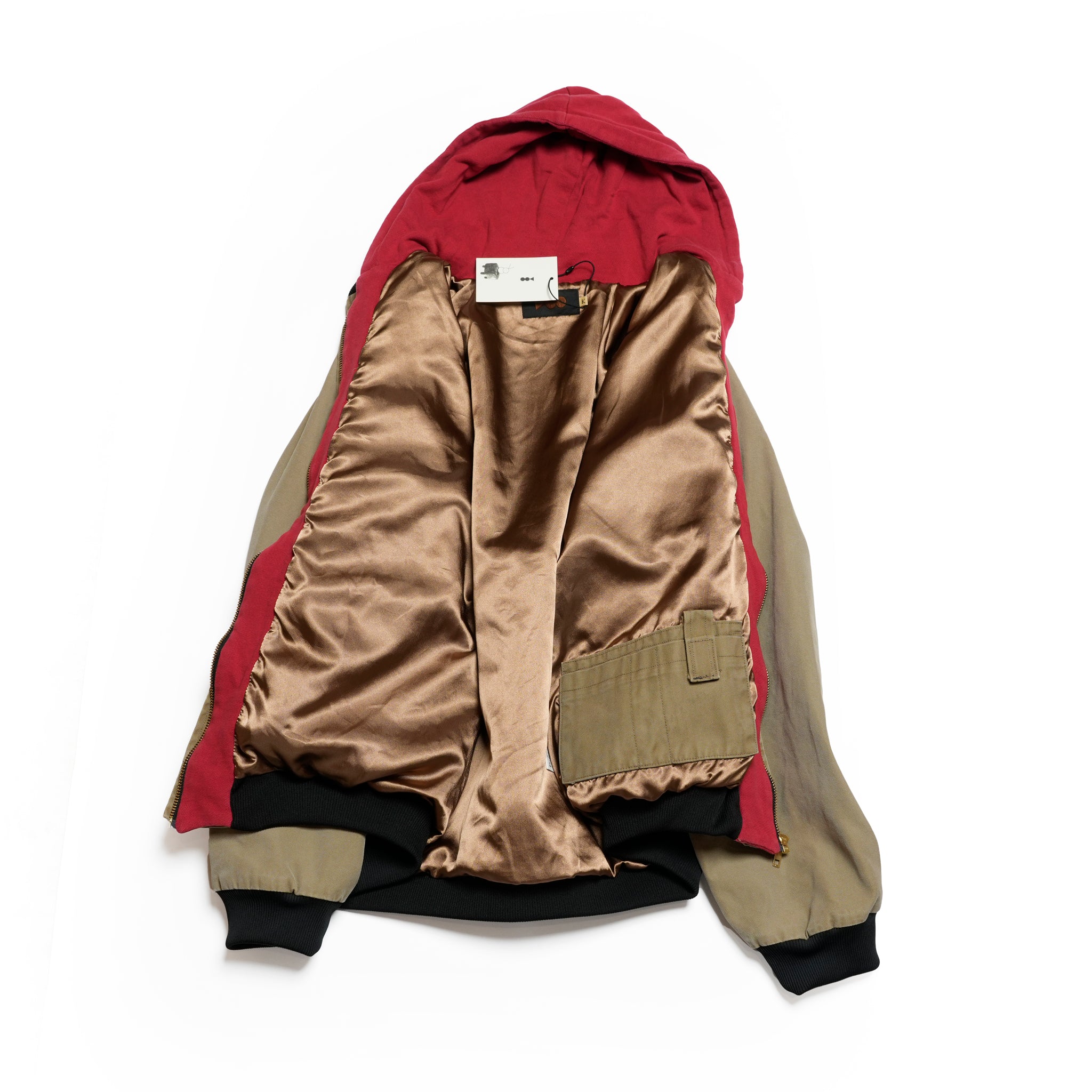 TRICKY DUCK JACKET | Color_Sand | No_voo-1248_sand【VOO_ヴォー】