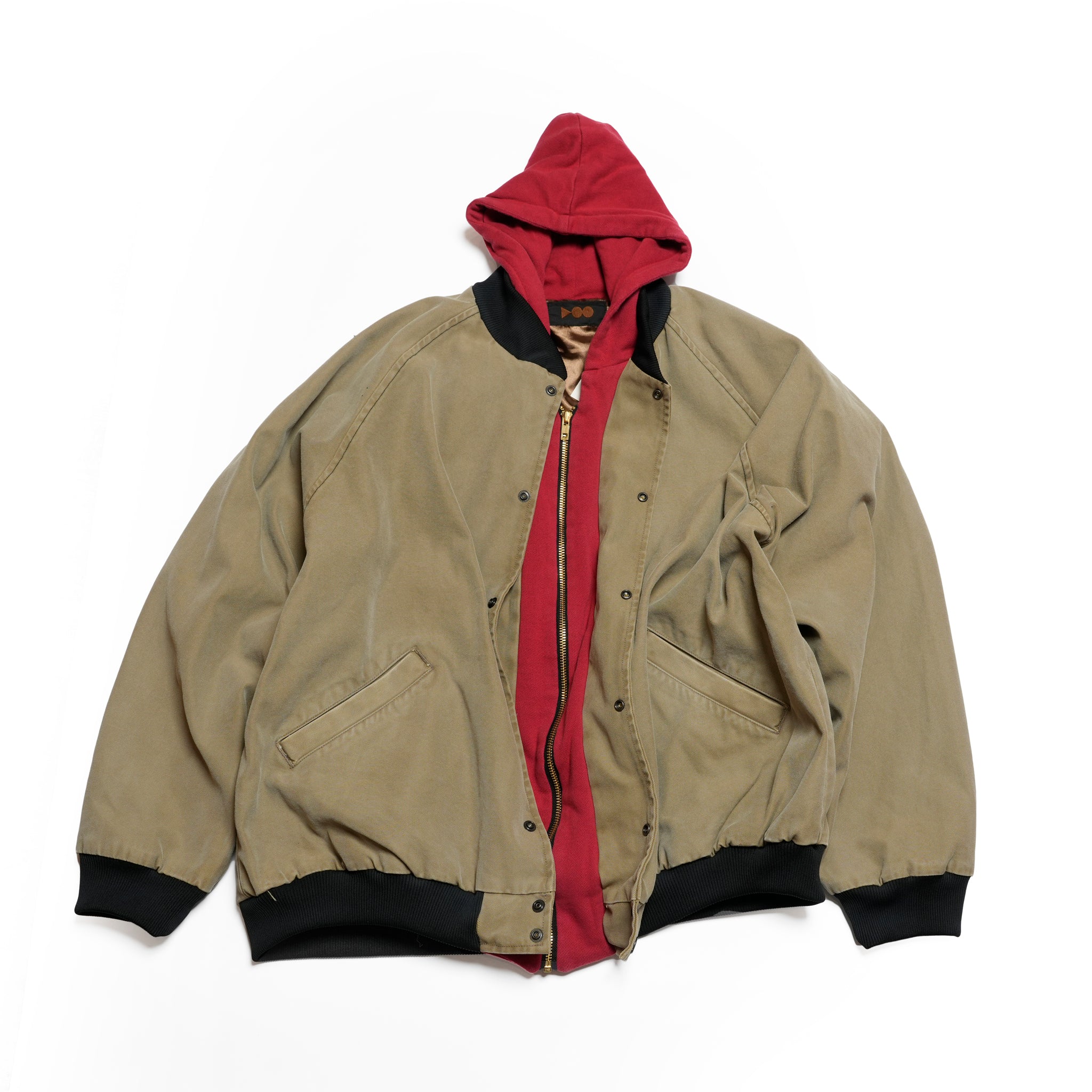 TRICKY DUCK JACKET | Color_Sand | No_voo-1248_sand【VOO_ヴォー】