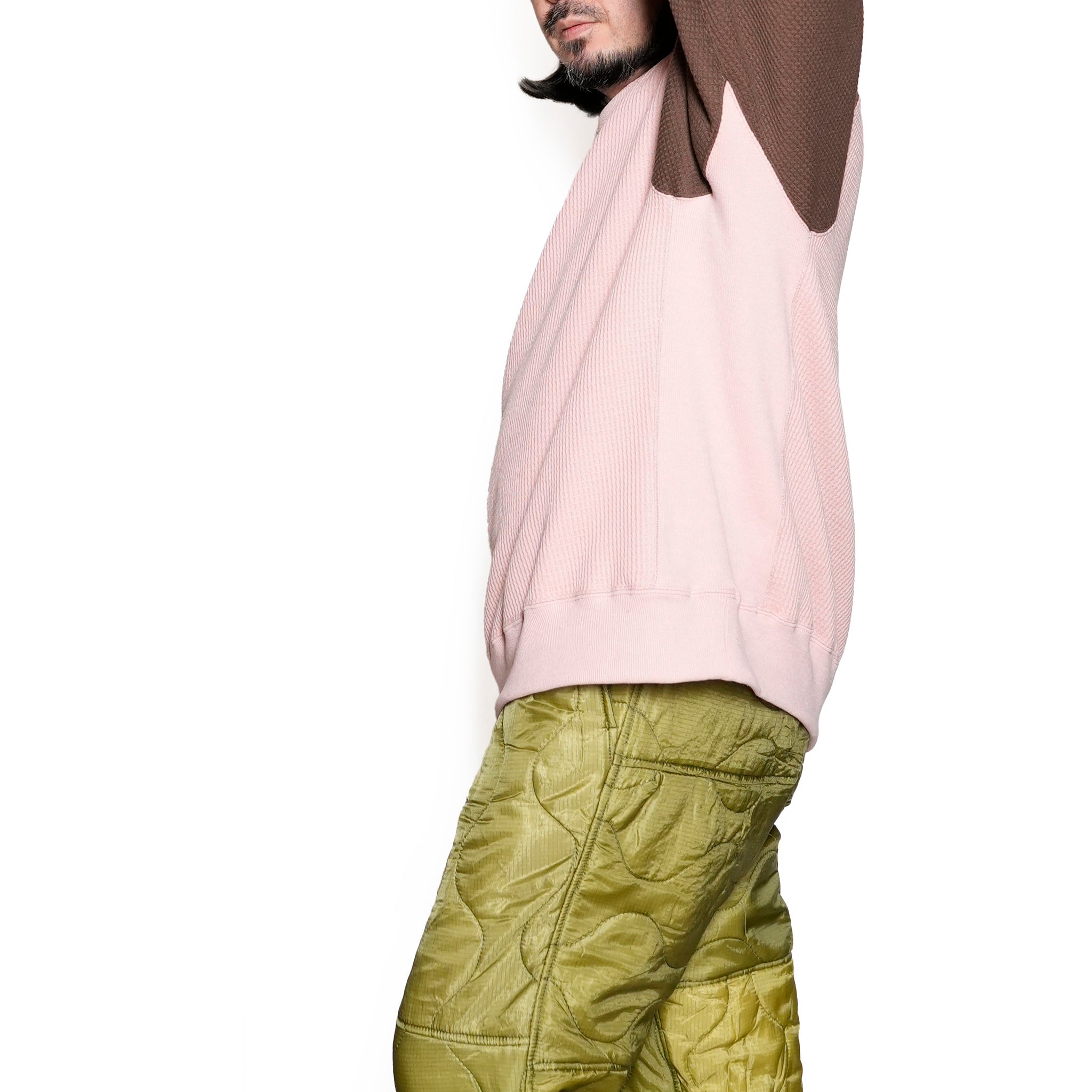 極暖freedom sweat – *Pink / Brown*Mocha brown / Black | IMPRESTORE | NASNGWAM