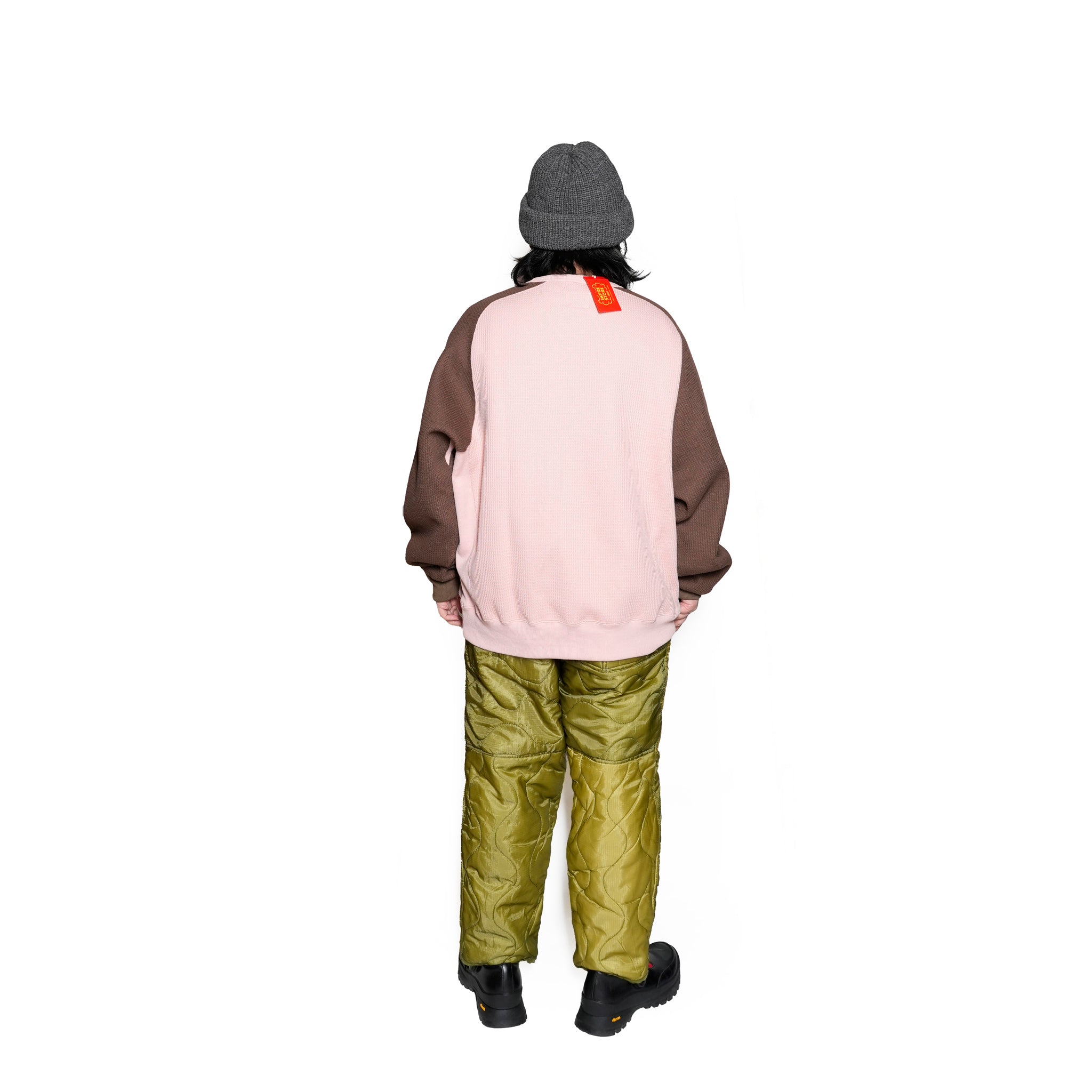 極暖freedom sweat – *Pink / Brown*Mocha brown / Black | IMPRESTORE | NASNGWAM