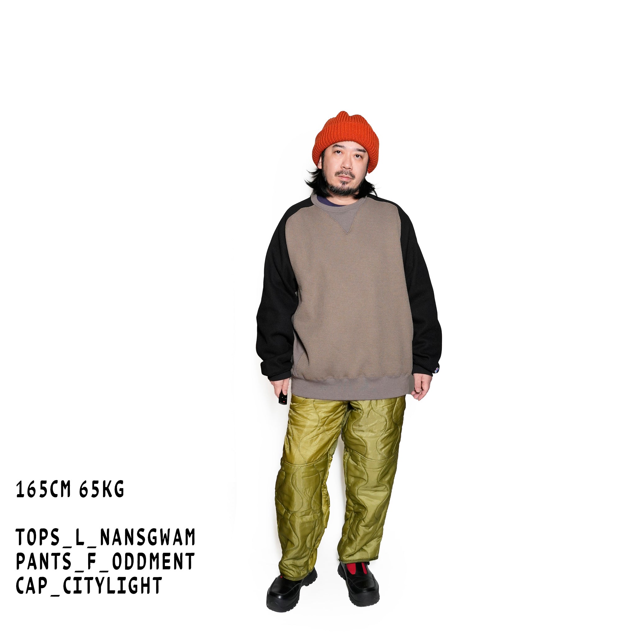 極暖freedom sweat – *Pink / Brown*Mocha brown / Black | IMPRESTORE | NASNGWAM