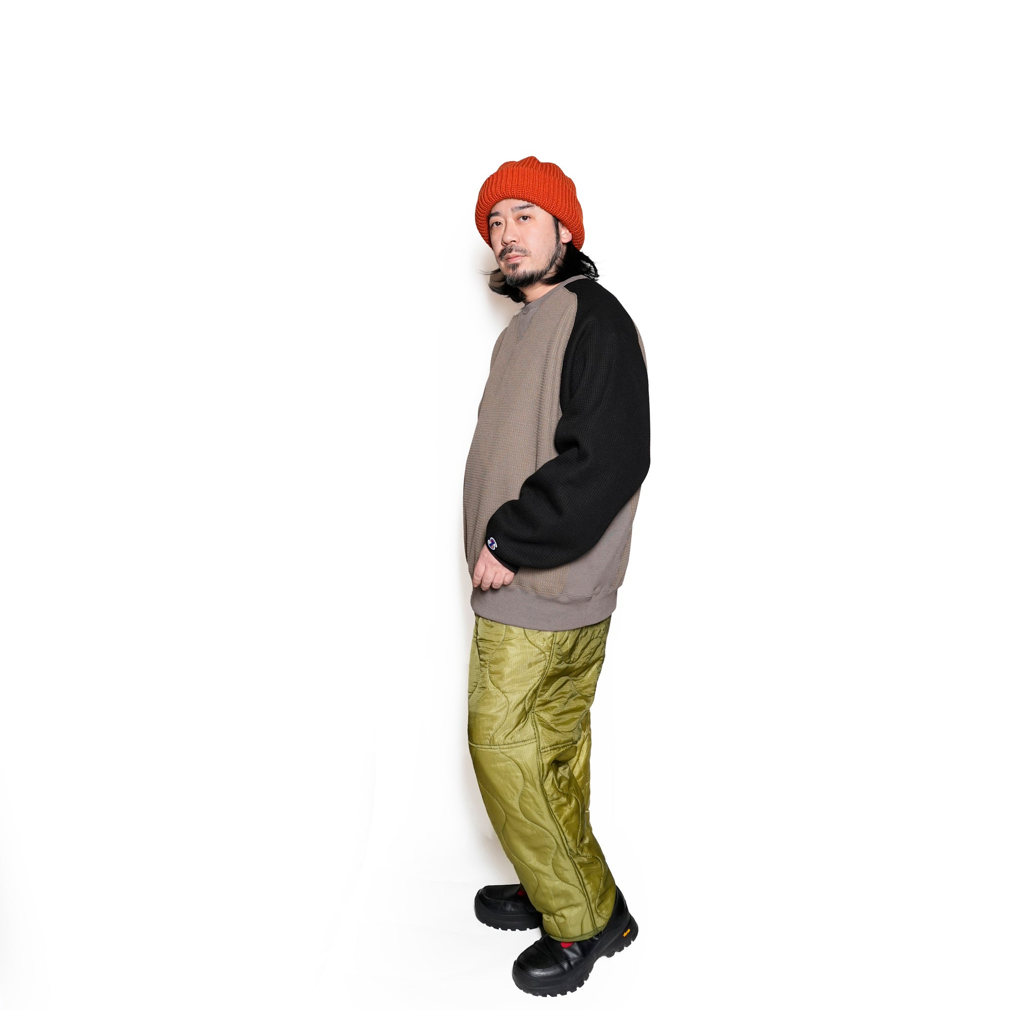 極暖freedom sweat – *Pink / Brown*Mocha brown / Black | IMPRESTORE | NASNGWAM