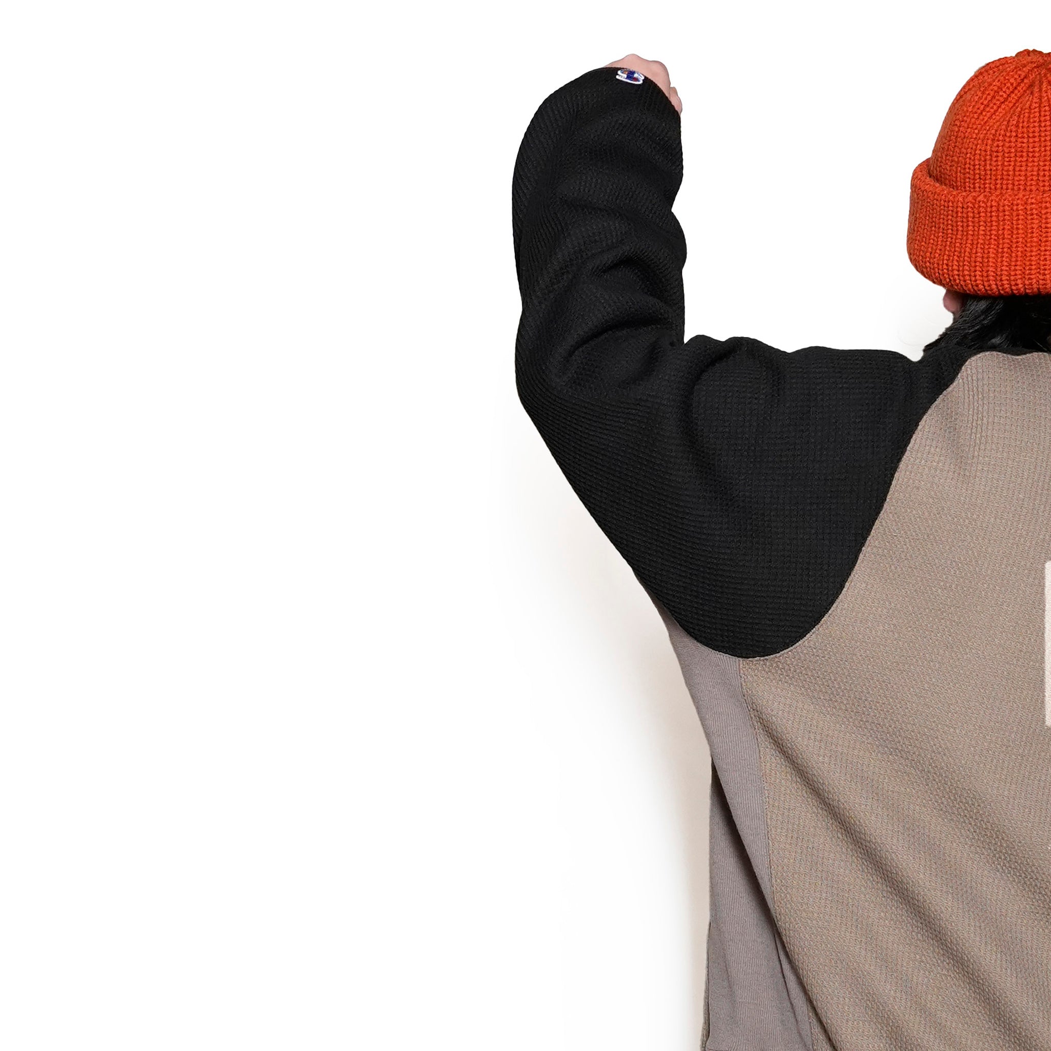 極暖freedom sweat – *Pink / Brown*Mocha brown / Black | IMPRESTORE | NASNGWAM