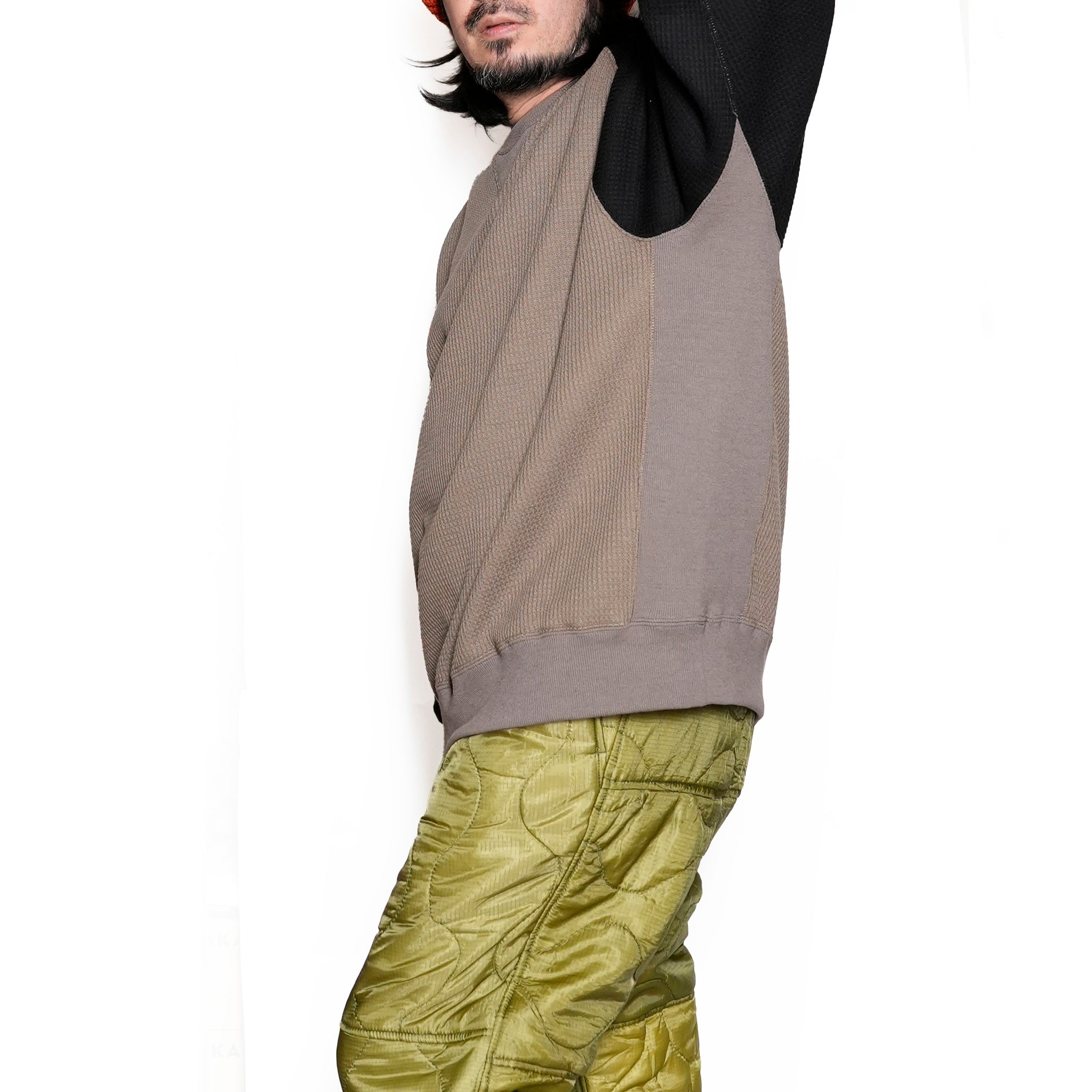 極暖freedom sweat – *Pink / Brown*Mocha brown / Black | IMPRESTORE | NASNGWAM