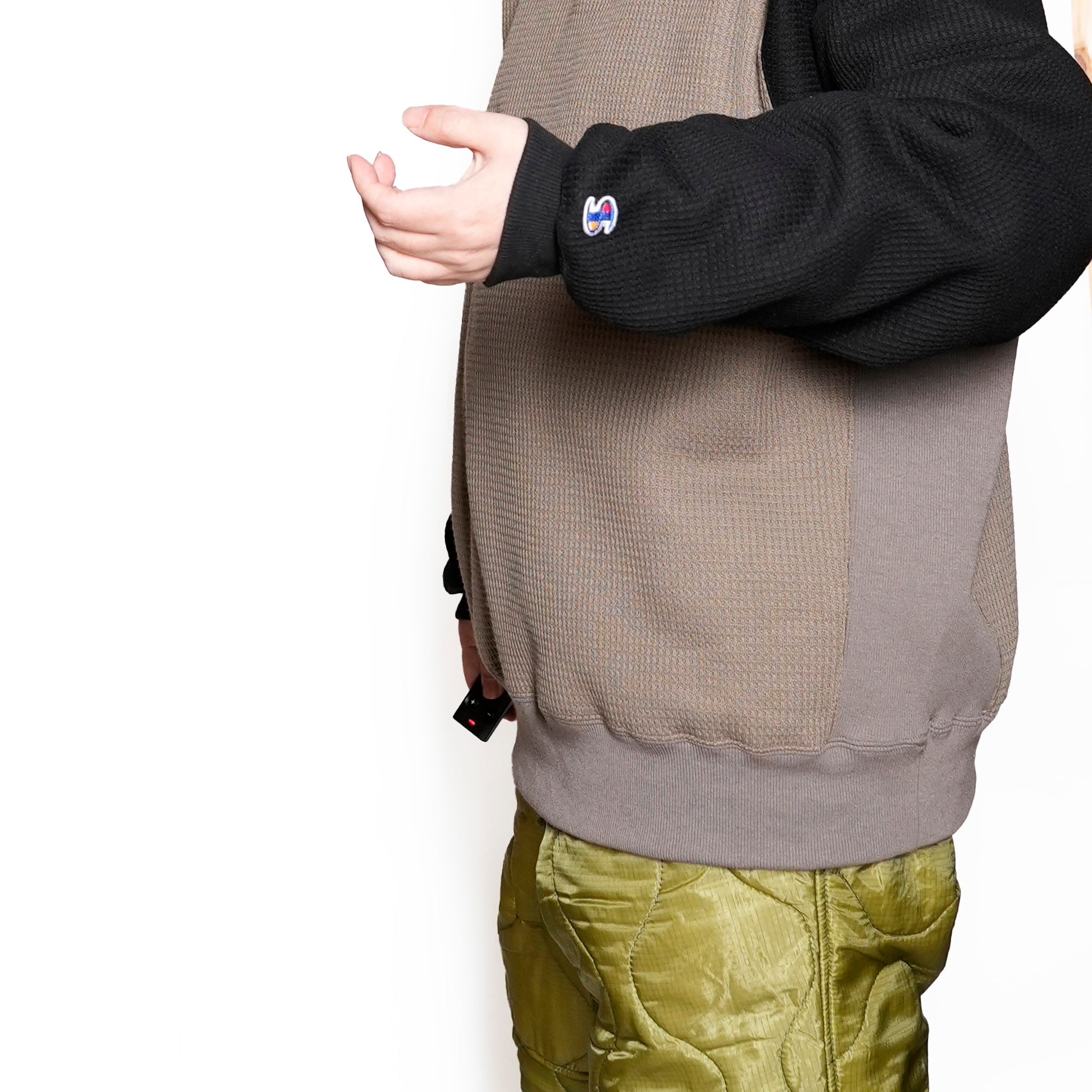 極暖freedom sweat – *Pink / Brown*Mocha brown / Black | IMPRESTORE | NASNGWAM