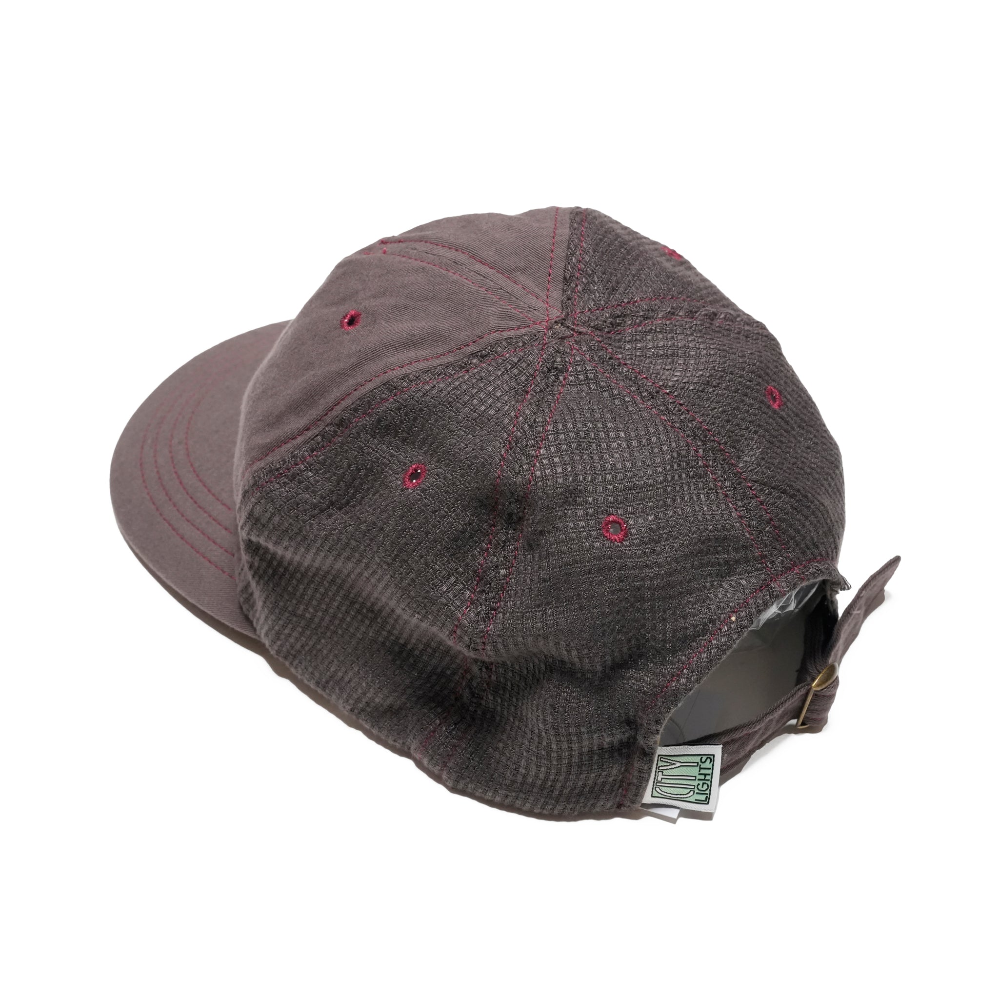 FIVE-P CAP MESH | Color_*Black/*AZUKI BROWN【CITYLIGHTS PRODUCTS_シティライツプロダクツ】【ネコポス選択可能】