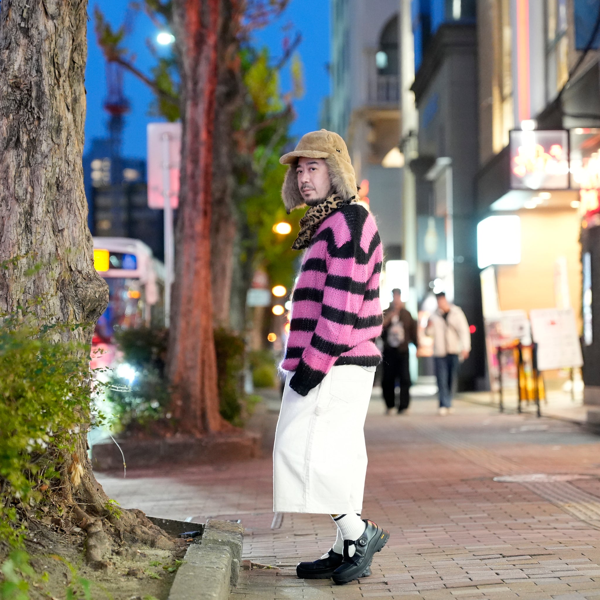 Painter pants -Quarter Length | Color_4 stich colors | No_CBC-ImSt-18【IMPRESTORE_インプレストア】