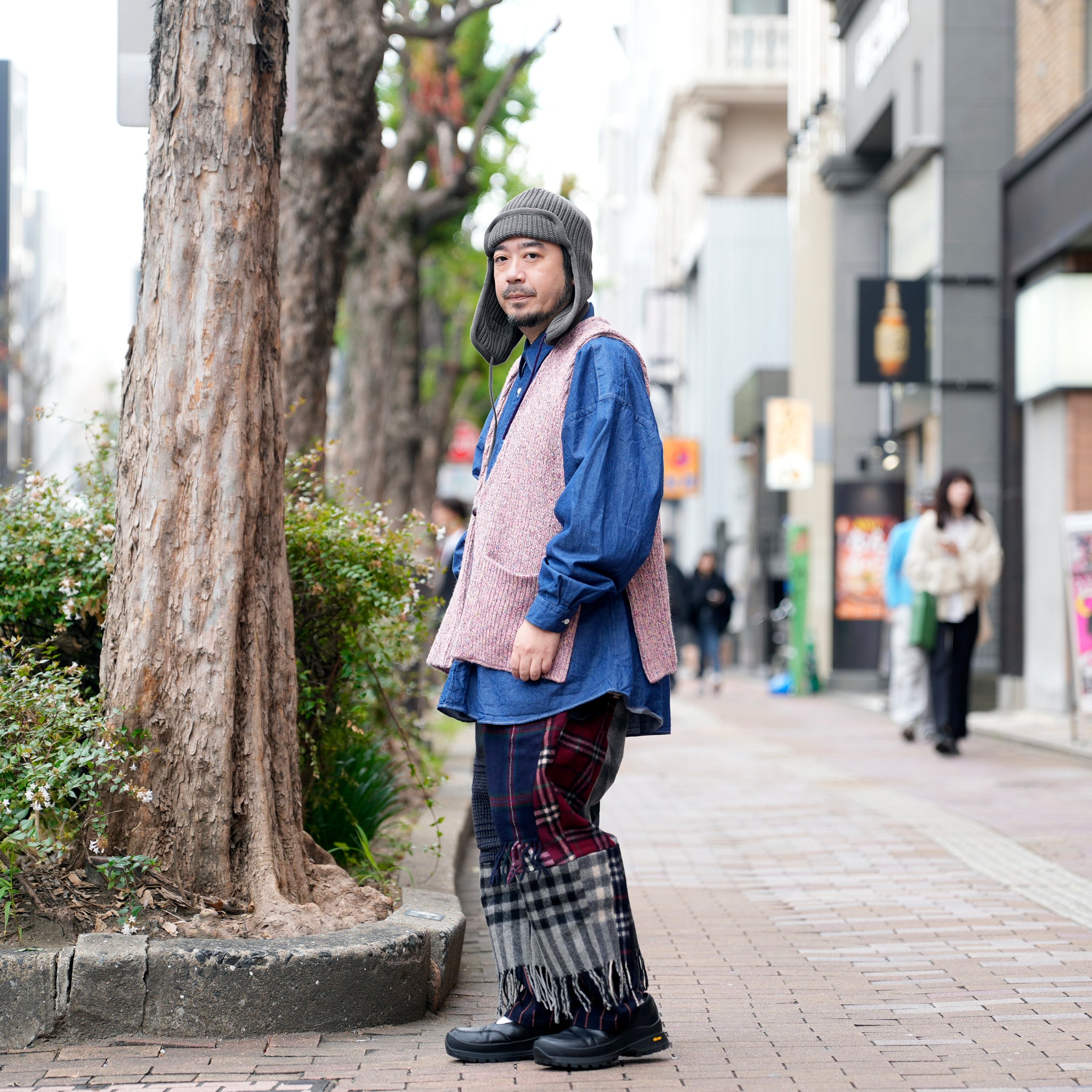 GRAIN VEST | Color_03-Pink | No_k0769202_03-pink【NASNGWAM_ナスングワム】