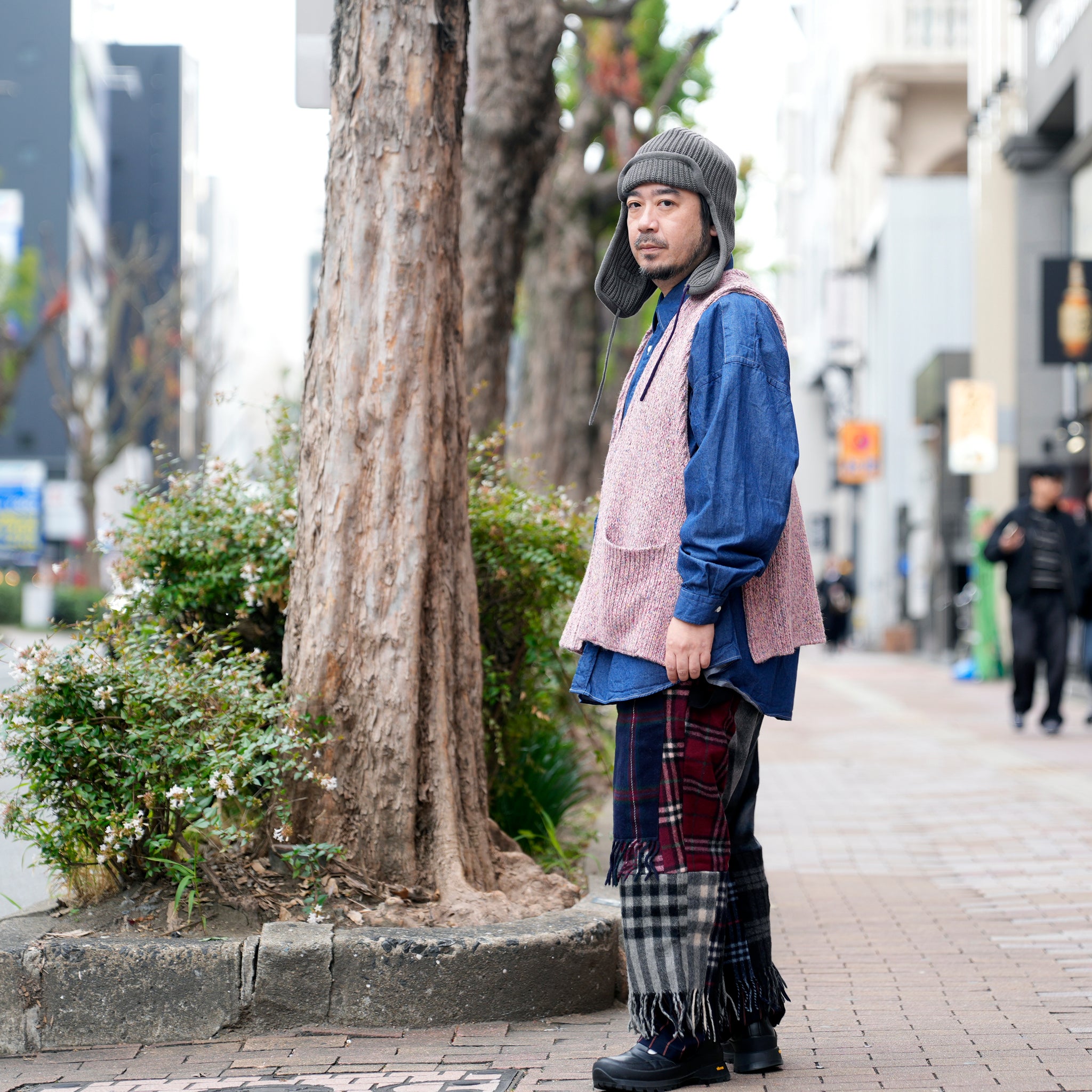 GRAIN VEST | Color_03-Pink | No_k0769202_03-pink【NASNGWAM_ナスングワム】