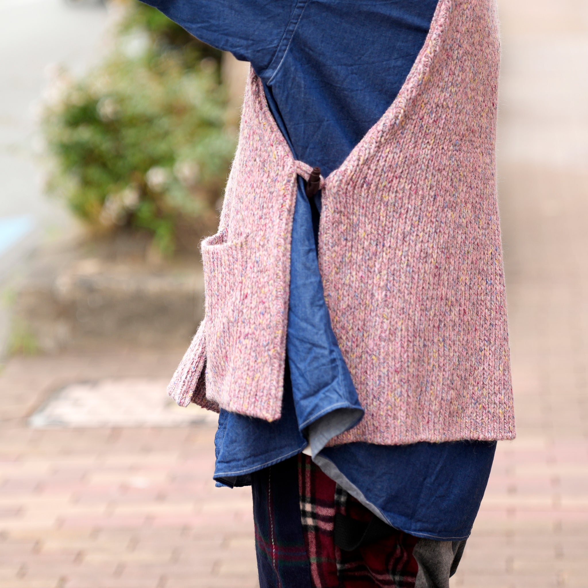 GRAIN VEST | Color_03-Pink | No_k0769202_03-pink【NASNGWAM_ナスングワム】