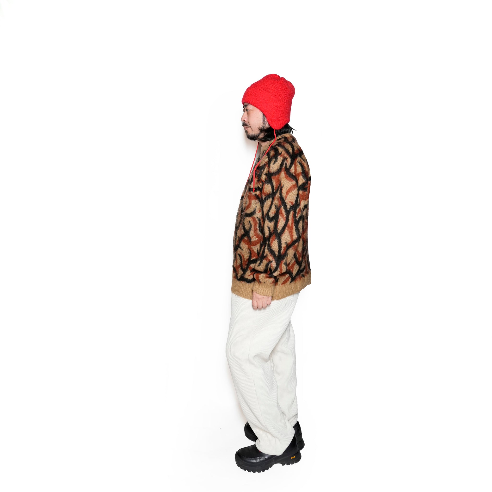 CZ-ImSt-287N | 極暖PANTS | Color:*Ivory/*Black【IMPRESTORE_インプレストア】【NASNGWAM_ナスングワム】