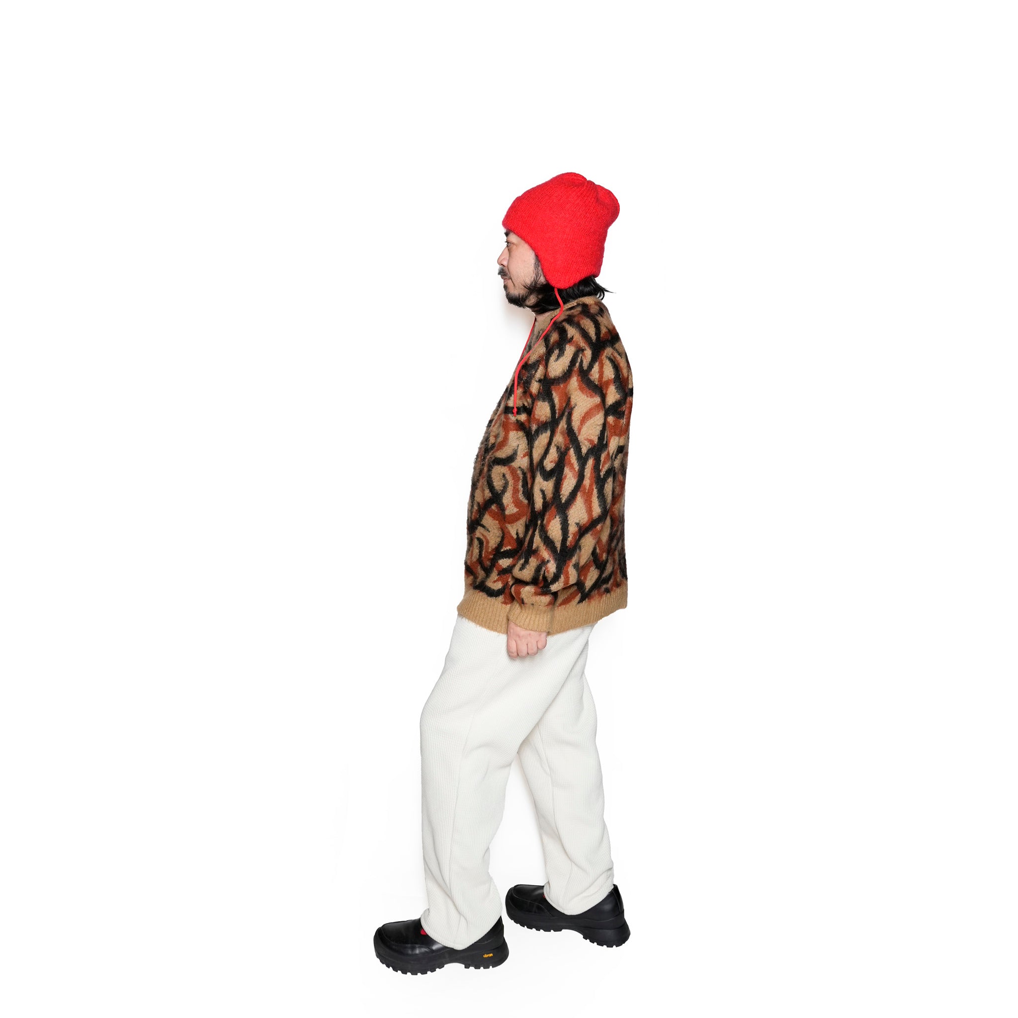 CZ-ImSt-287N | 極暖PANTS | Color:*Ivory/*Black【IMPRESTORE_インプレストア】【NASNGWAM_ナスングワム】
