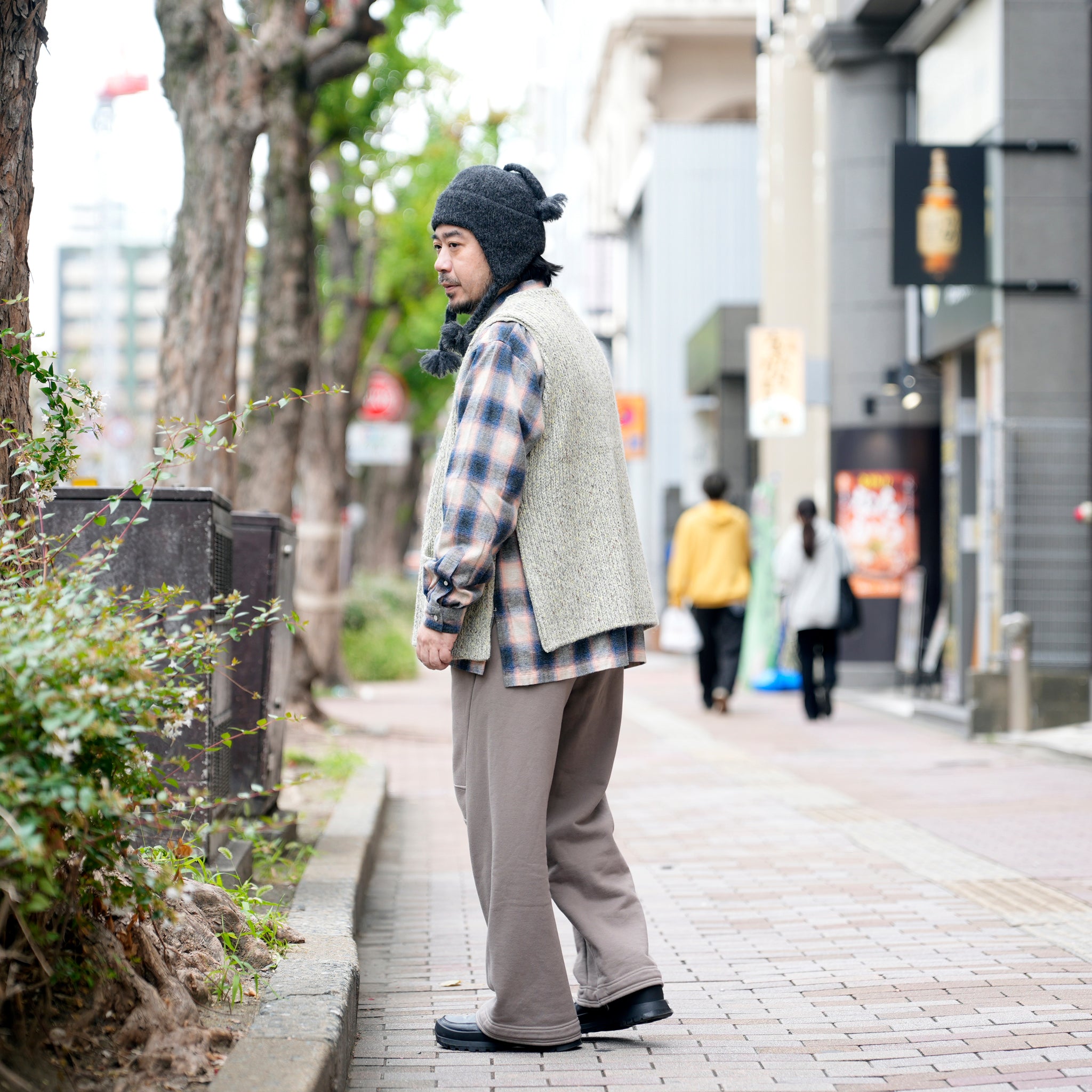 GRAIN VEST | Color_02-Sage Green | No_k0769202_02-sage green【NASNGWAM_ナスングワム】