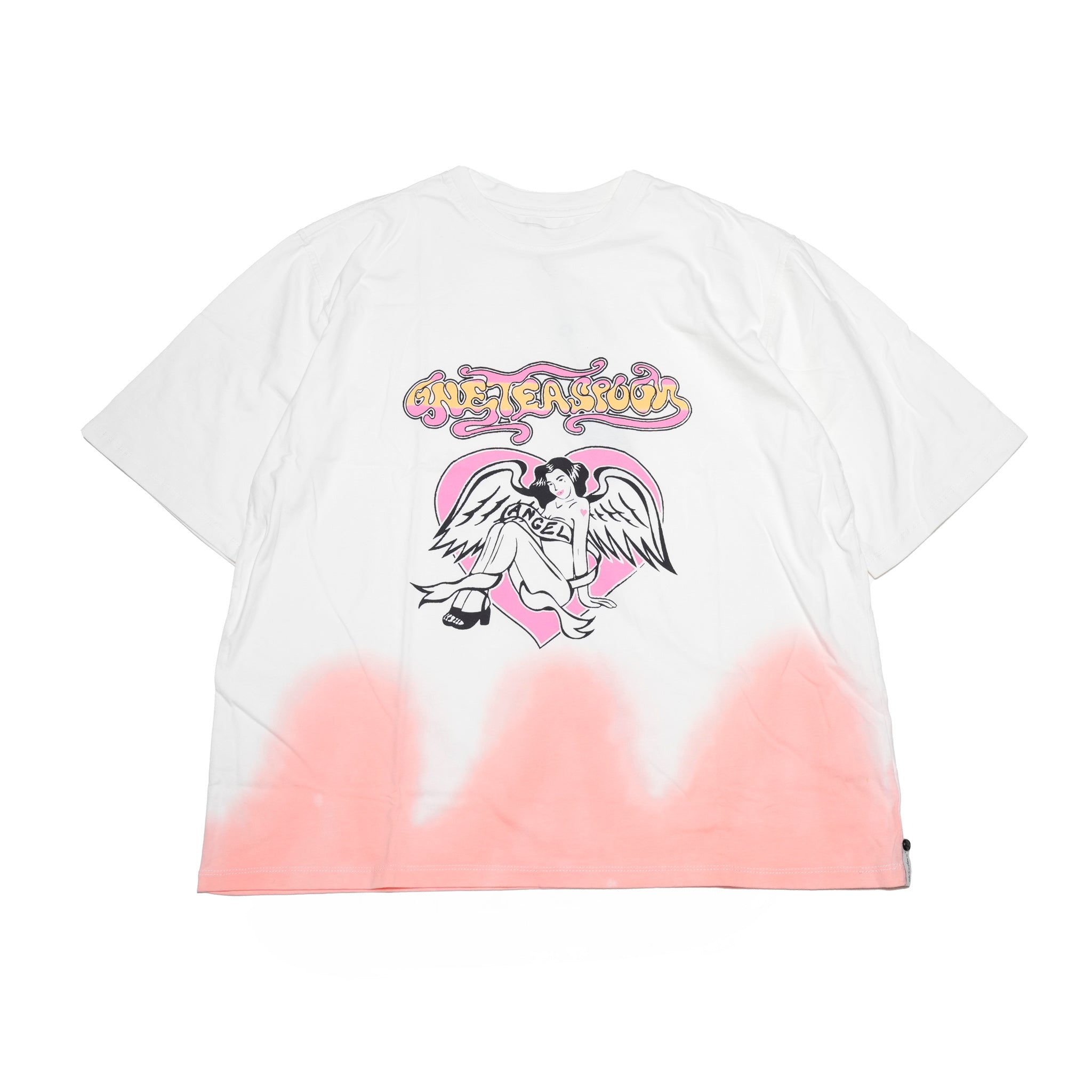 26821_CREAM | ANGEL DIP DYE KOBE TEE | Color:Cream【ONE TEASPOON_ワンティースプーン】【archive】