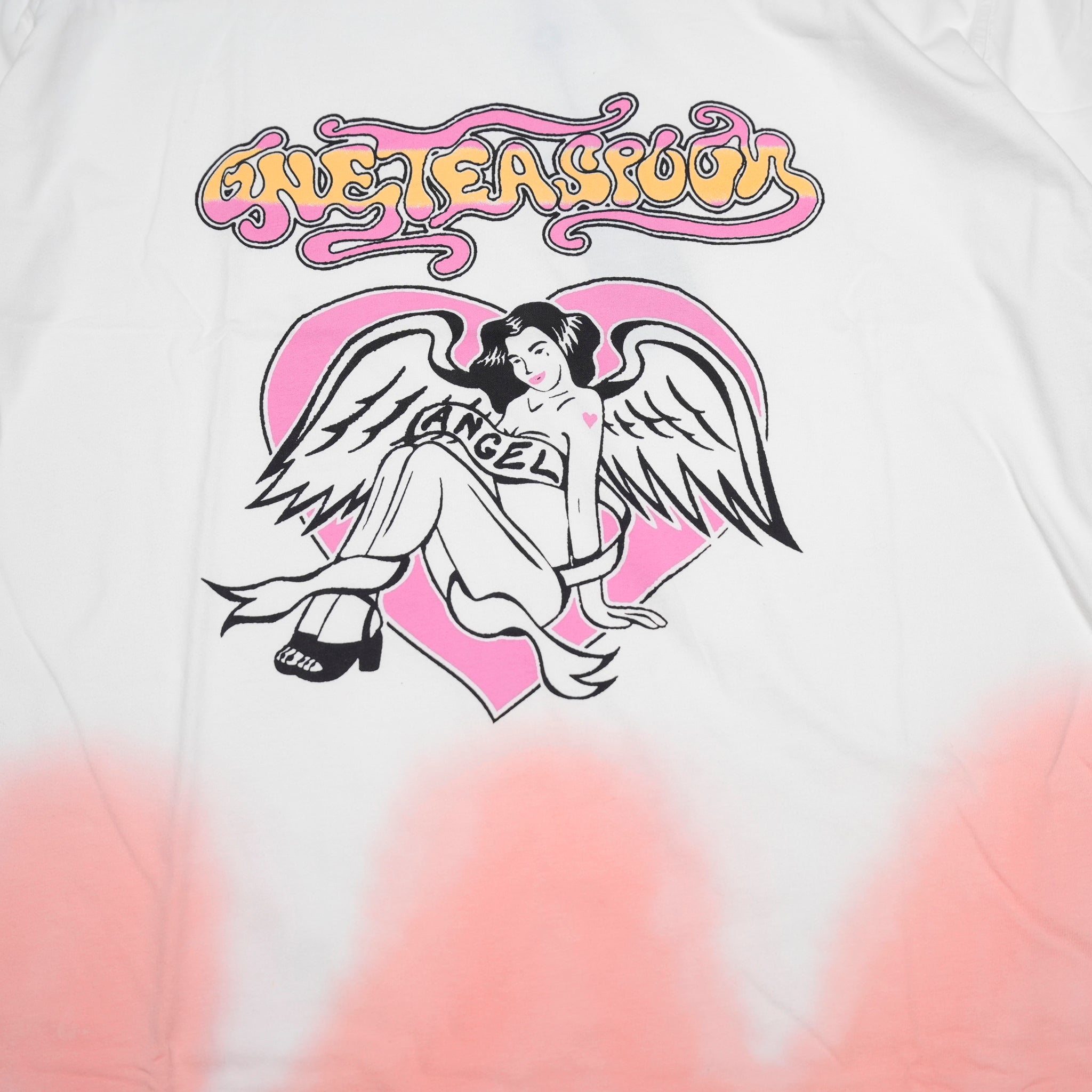 26821_CREAM | ANGEL DIP DYE KOBE TEE | Color:Cream【ONE TEASPOON_ワンティースプーン】【archive】