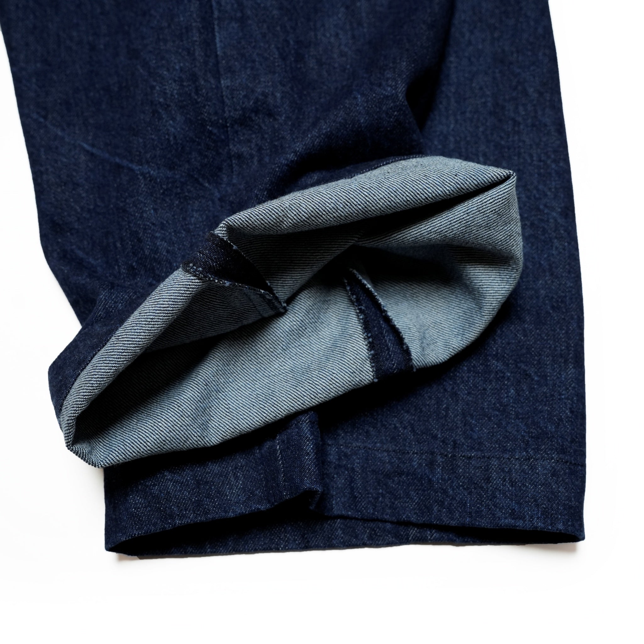 BP-03_INDIGO | BAGS EASY PANTS-STONE BIO DENIM | Color:Indigo【CATTA_カッタ】