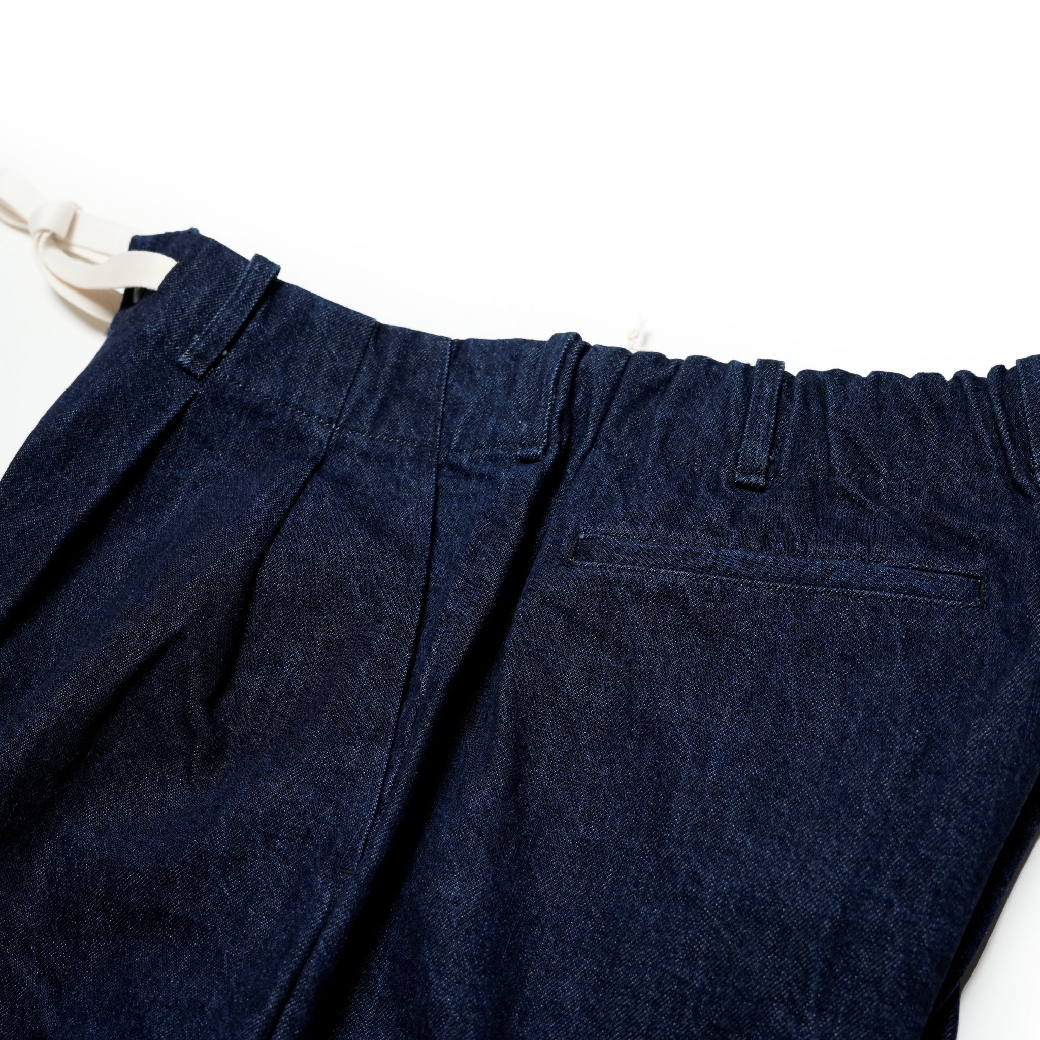 BP-03_INDIGO | BAGS EASY PANTS-STONE BIO DENIM | Color:Indigo【CATTA_カッタ】