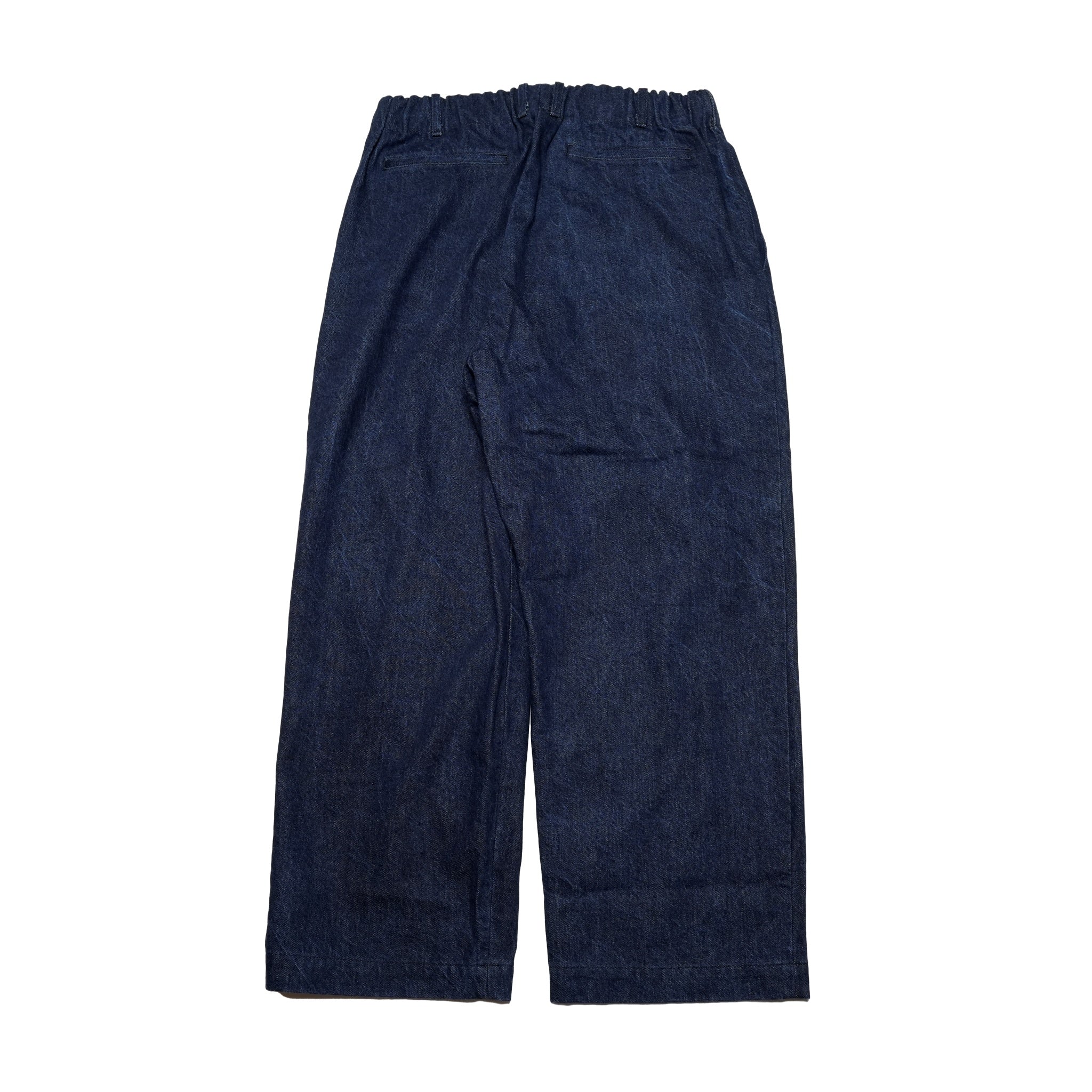 BP-03_INDIGO | BAGS EASY PANTS-STONE BIO DENIM | Color:Indigo【CATTA_カッタ】