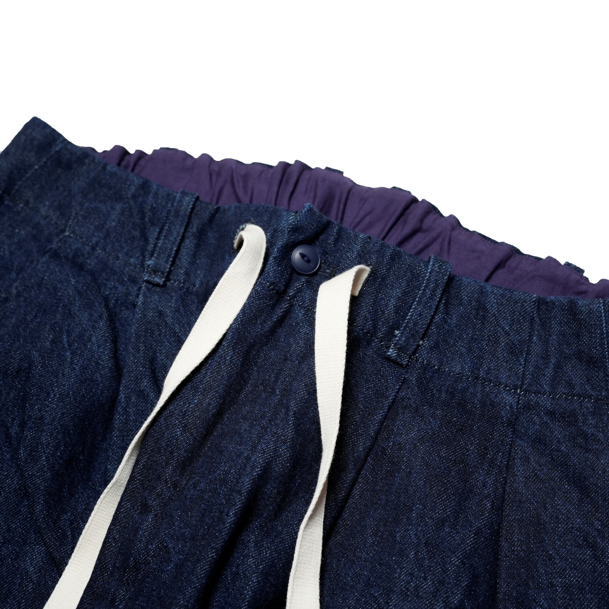 BP-03_INDIGO | BAGS EASY PANTS-STONE BIO DENIM | Color:Indigo【CATTA_カッタ】