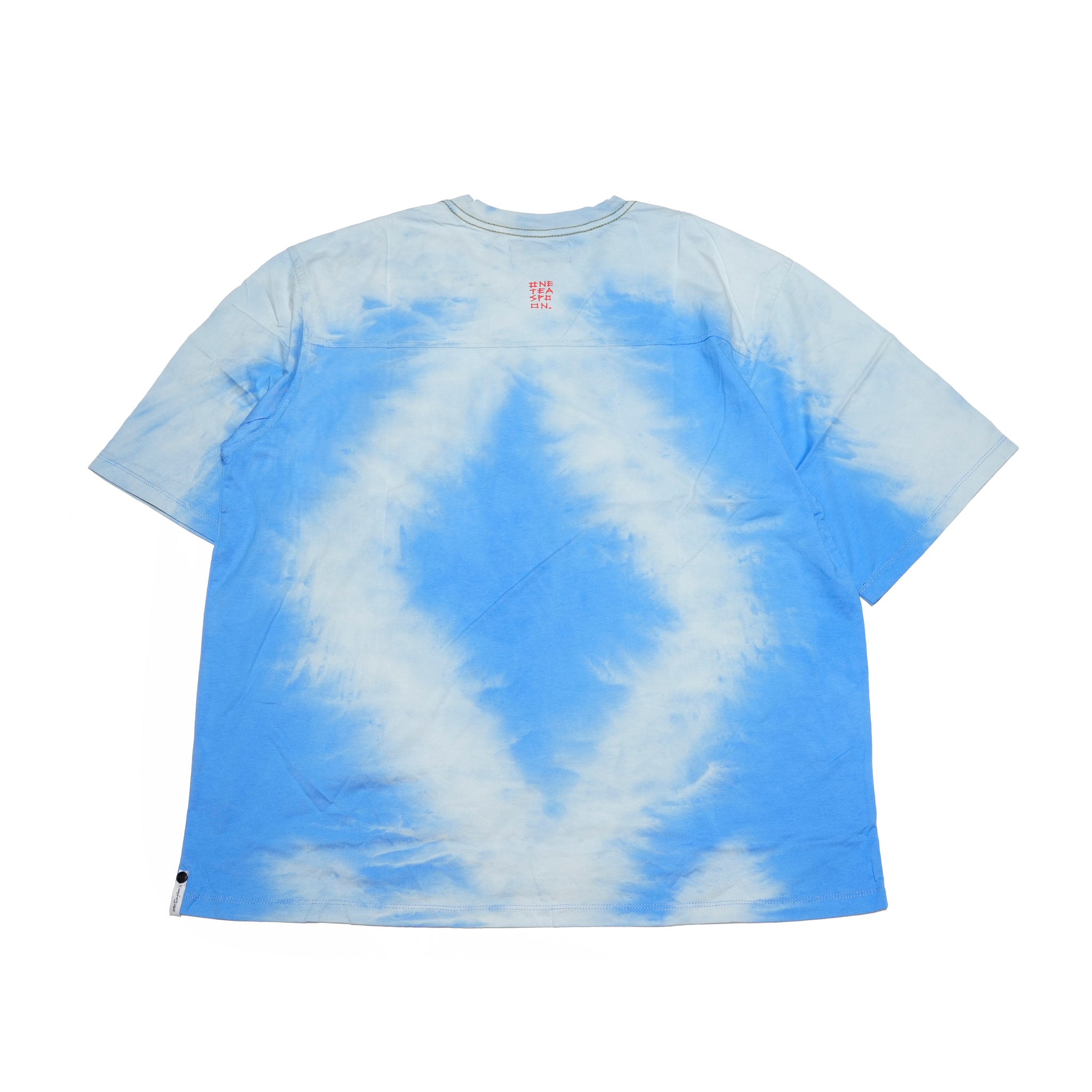 26771_BLUE TIE DYE | ROUGE LOVE BASKETBALL TEE | Color:Blue Tie Dye【ONE TEASPOON_ワンティースプーン】