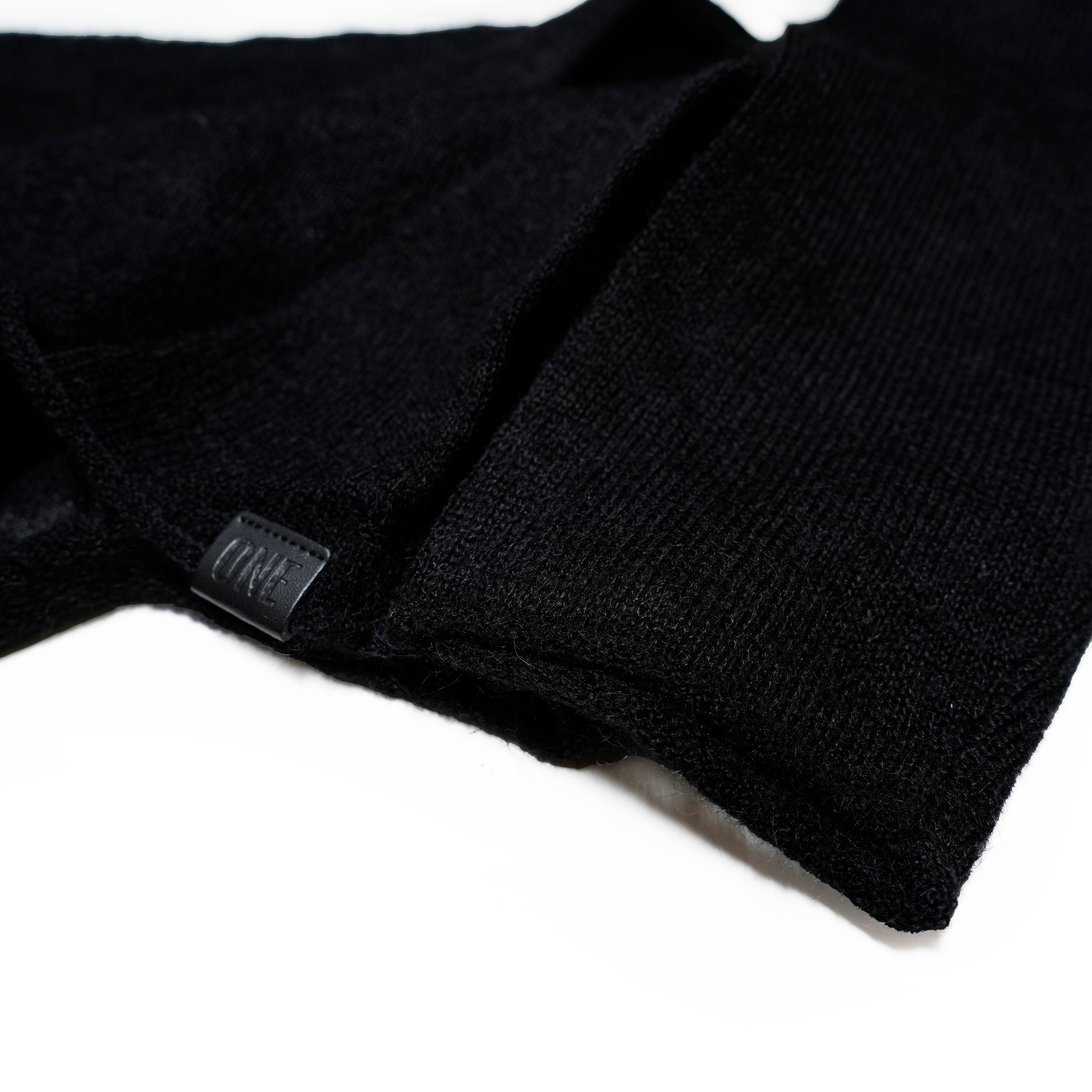 26344B_BLACK WHITE | VIVIANNE WIDE NECK STRIPE MOHAIR SWEATER | Color:Black White【ONE TEASPOON_ワンティースプーン】