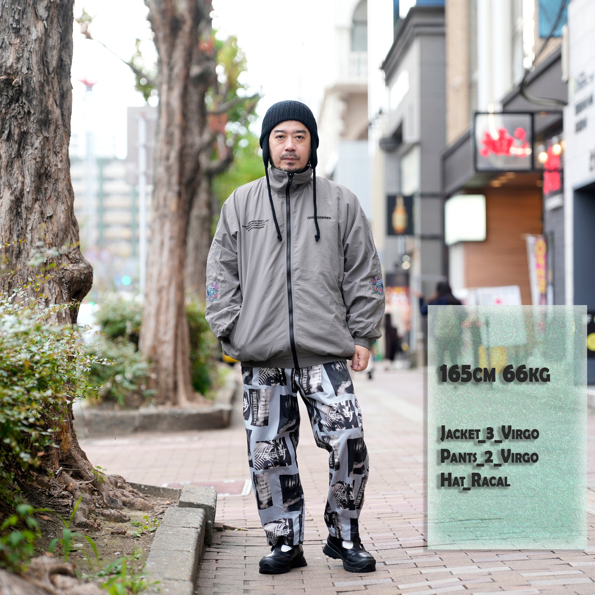 VG-PT-434_Gray | Photogenic pants | Color:Gray【VIRGOwearworks_ヴァルゴウェアワークス】