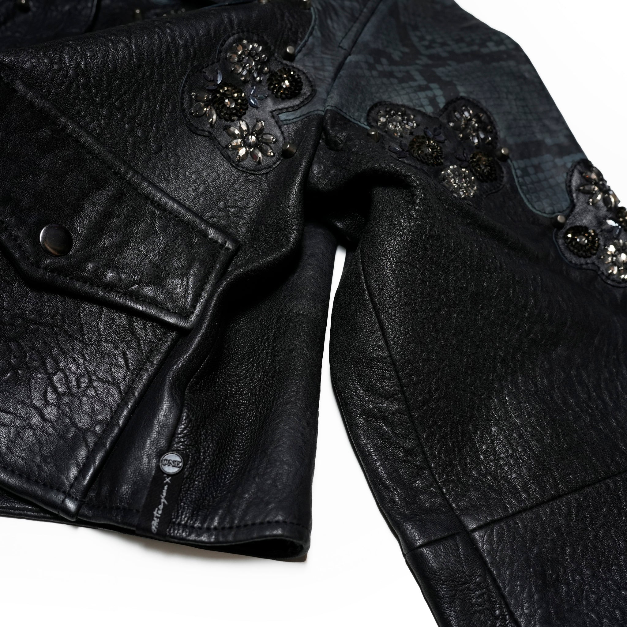 26773_BLACK | MATADOR LEATHER CROPPED JACKET | Color:Black【ONE TEASPOON_ワンティースプーン】