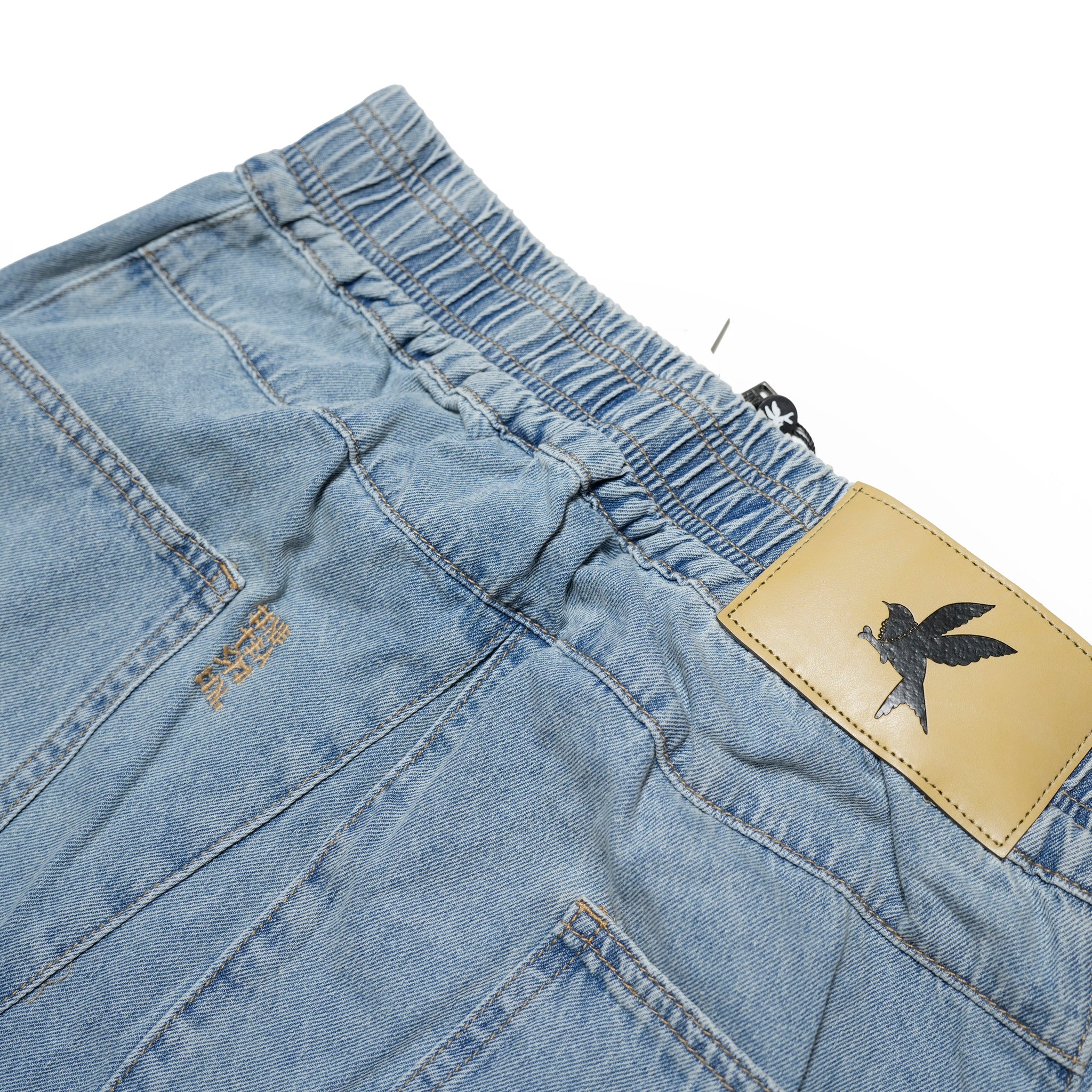 26791_SOFT BLUE | SOFT BLUE PARACHUTE DENIM SKIRT | Color:Soft Blue【ONE TEASPOON_ワンティースプーン】【archive】