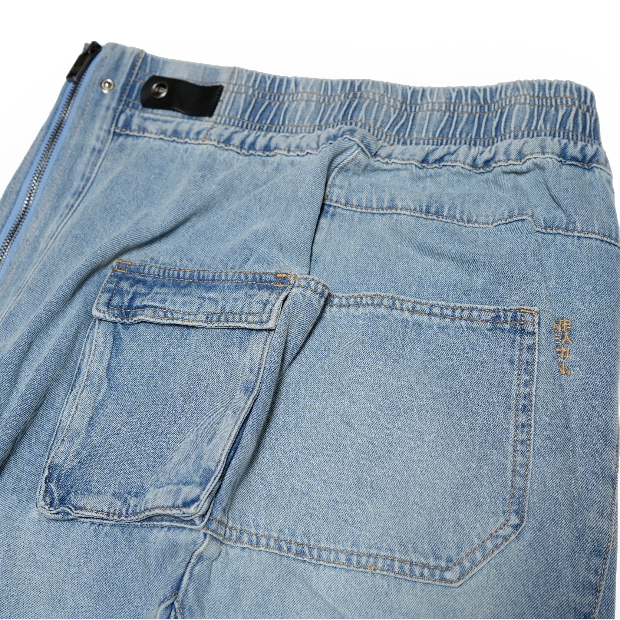 26791_SOFT BLUE | SOFT BLUE PARACHUTE DENIM SKIRT | Color:Soft Blue【ONE TEASPOON_ワンティースプーン】【archive】
