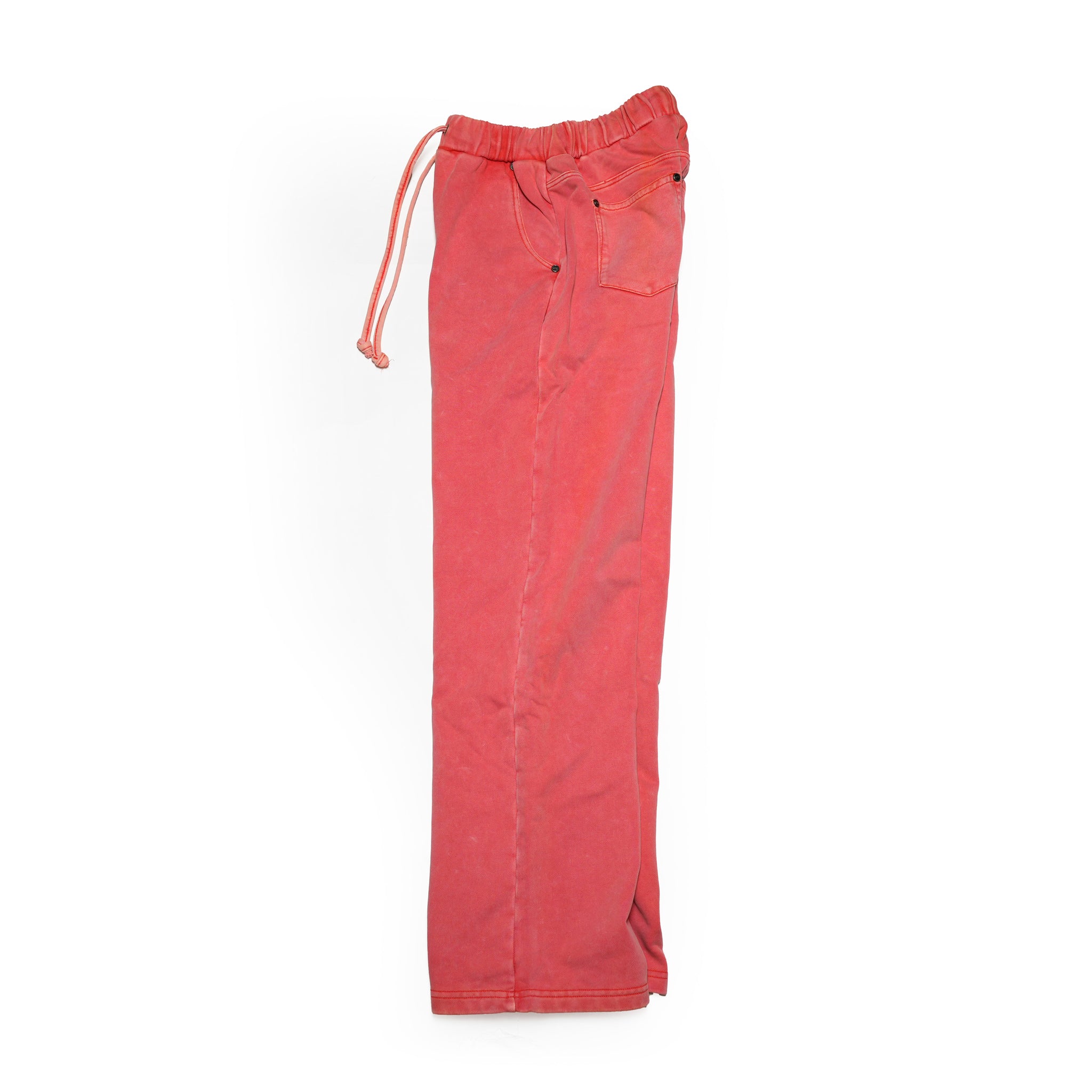 26815_HYPER CORAL | HYPER CORAL WIDE LEG SWEAT PANTS | Color:Hyper Coral【ONE TEASPOON_ワンティースプーン】【archive】